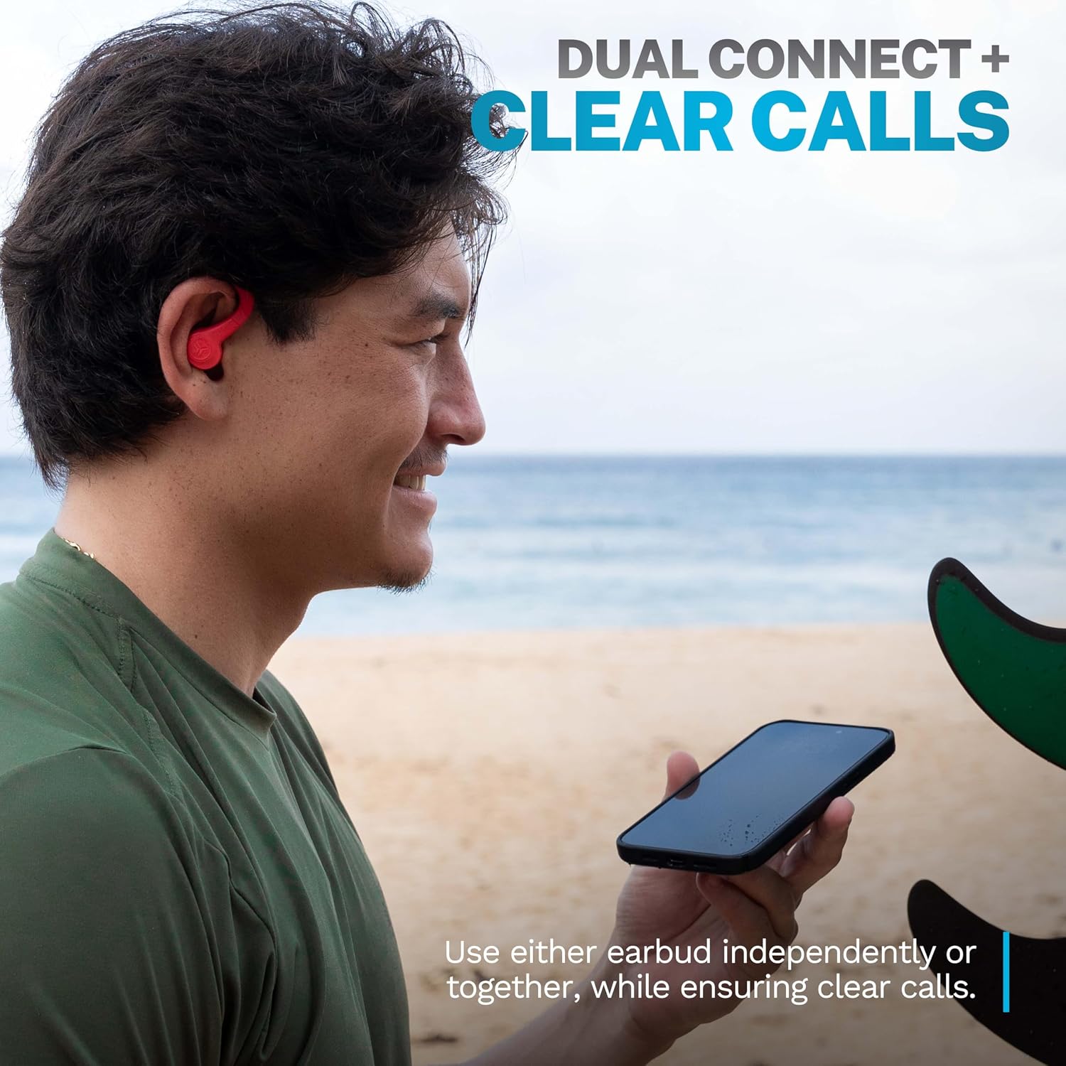 AUDÍFONOS TRUE WIRELESS JLAB GO SPORT+ CORAL - 5