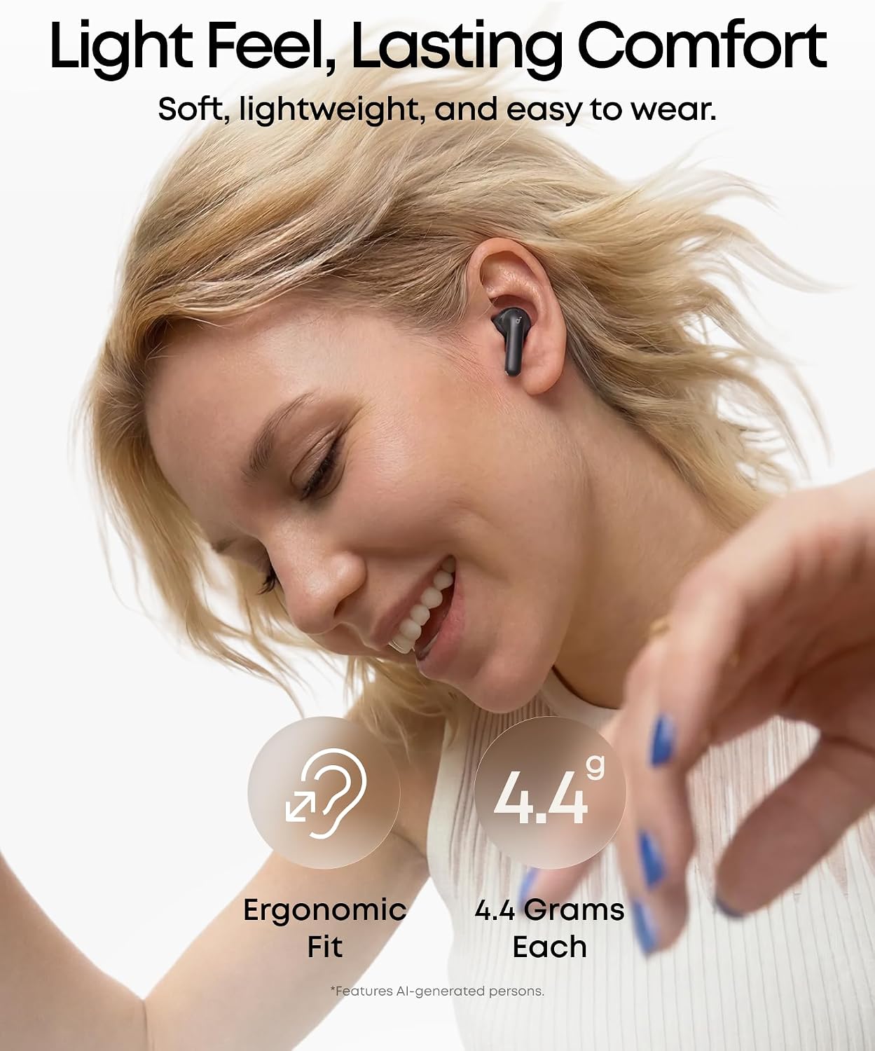 AUDÍFONOS INALÁMBRICOS SOUNDCORE ANKER P42I CON ANC ADAPTATIVO - 5