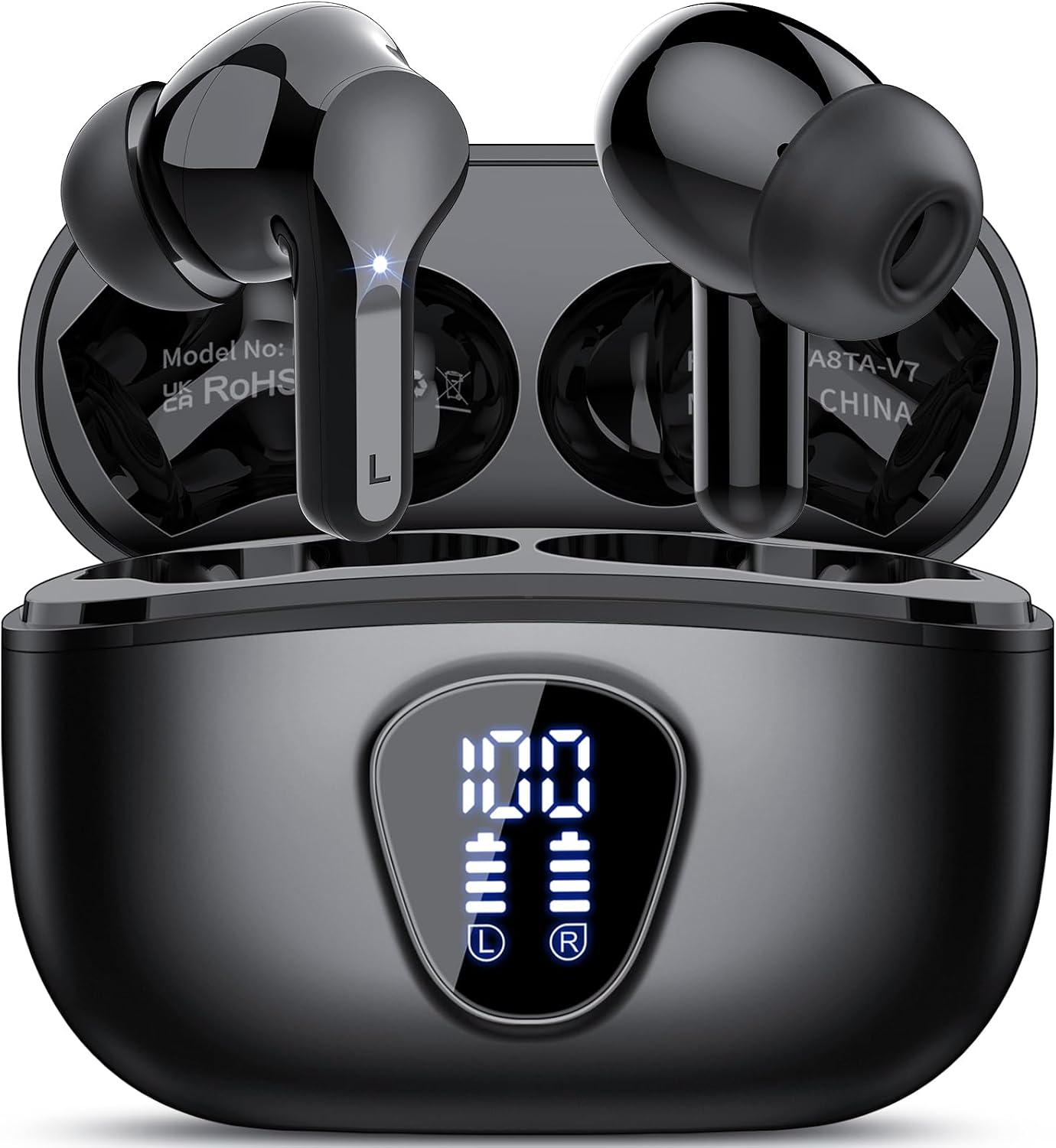 AUDÍFONOS TRUE WIRELESS BESNOOW BLUETOOTH 5.4 HIFI STEREO - 1