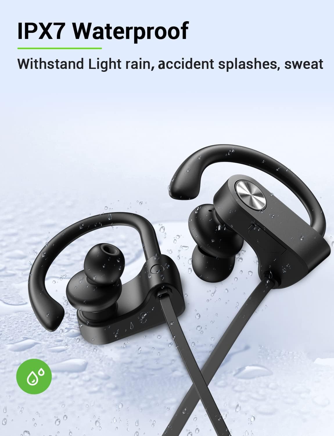 AUDÍFONOS BLUETOOTH STIIVE 5.3 IN-EAR DEPORTIVOS WATERPROOF IPX7 - 5