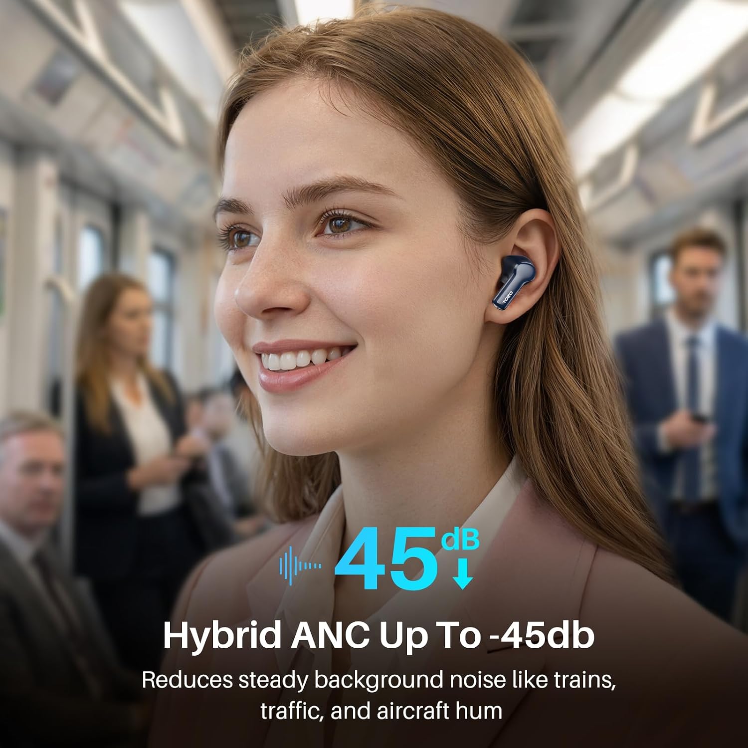 AUDÍFONOS IN-EAR TOZO NC3 HYBRID ACTIVE NOISE CANCELLING 68H PLAYTIME - 3