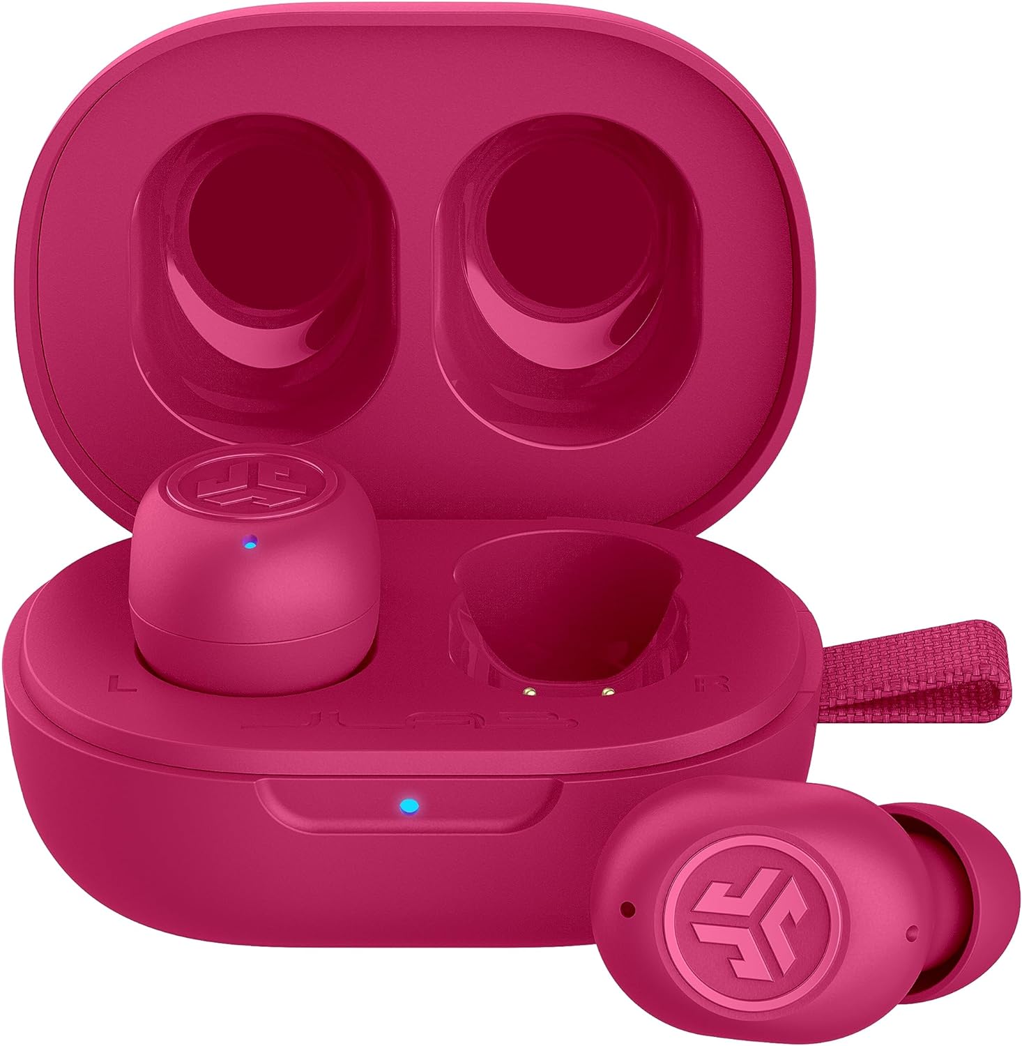 AUDÍFONOS TRUE WIRELESS JLAB JBUDS MINI BLUETOOTH MULTIPOINT ROSA FUCSIA - 1