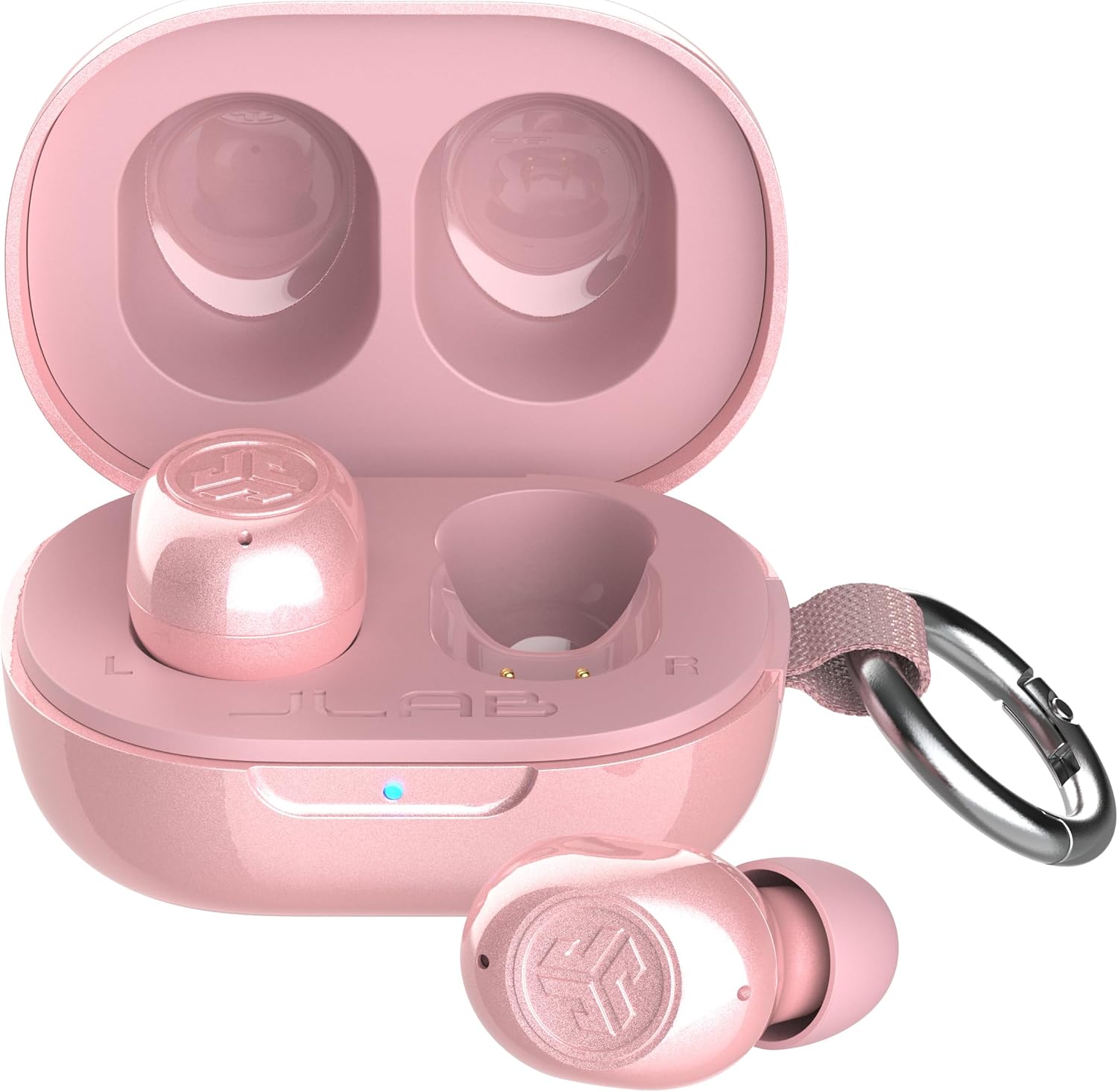 AUDÍFONOS TRUE WIRELESS JLAB JBUDS MINI ANC BLUETOOTH ROSA - 1