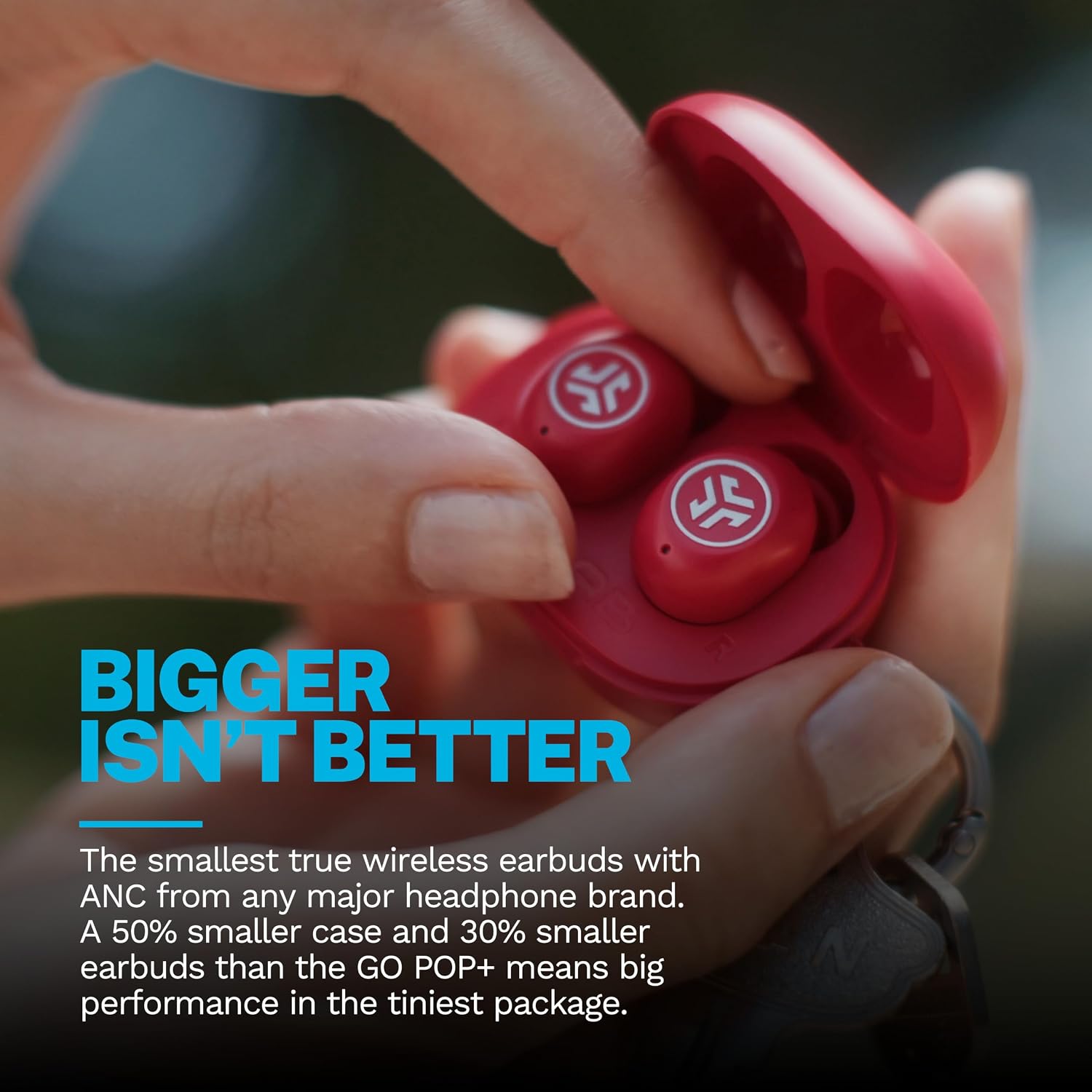 AUDÍFONOS TRUE WIRELESS JLAB JBUDS MINI ANC ROJO - 3