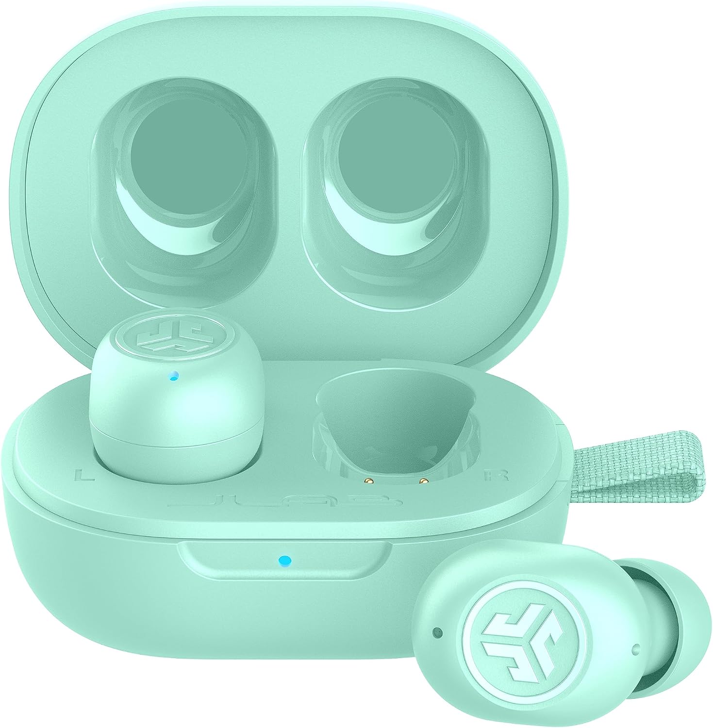 AUDÍFONOS TRUE WIRELESS JLAB JBUDS MINI BLUETOOTH MULTIPOINT MENTA - 1