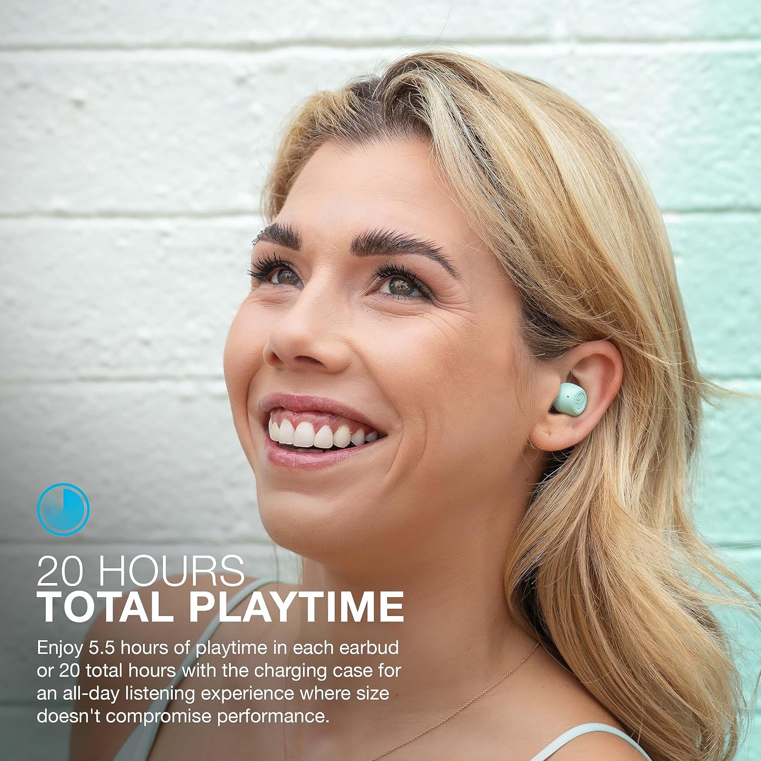 AUDÍFONOS TRUE WIRELESS JLAB JBUDS MINI BLUETOOTH MULTIPOINT MENTA - 4