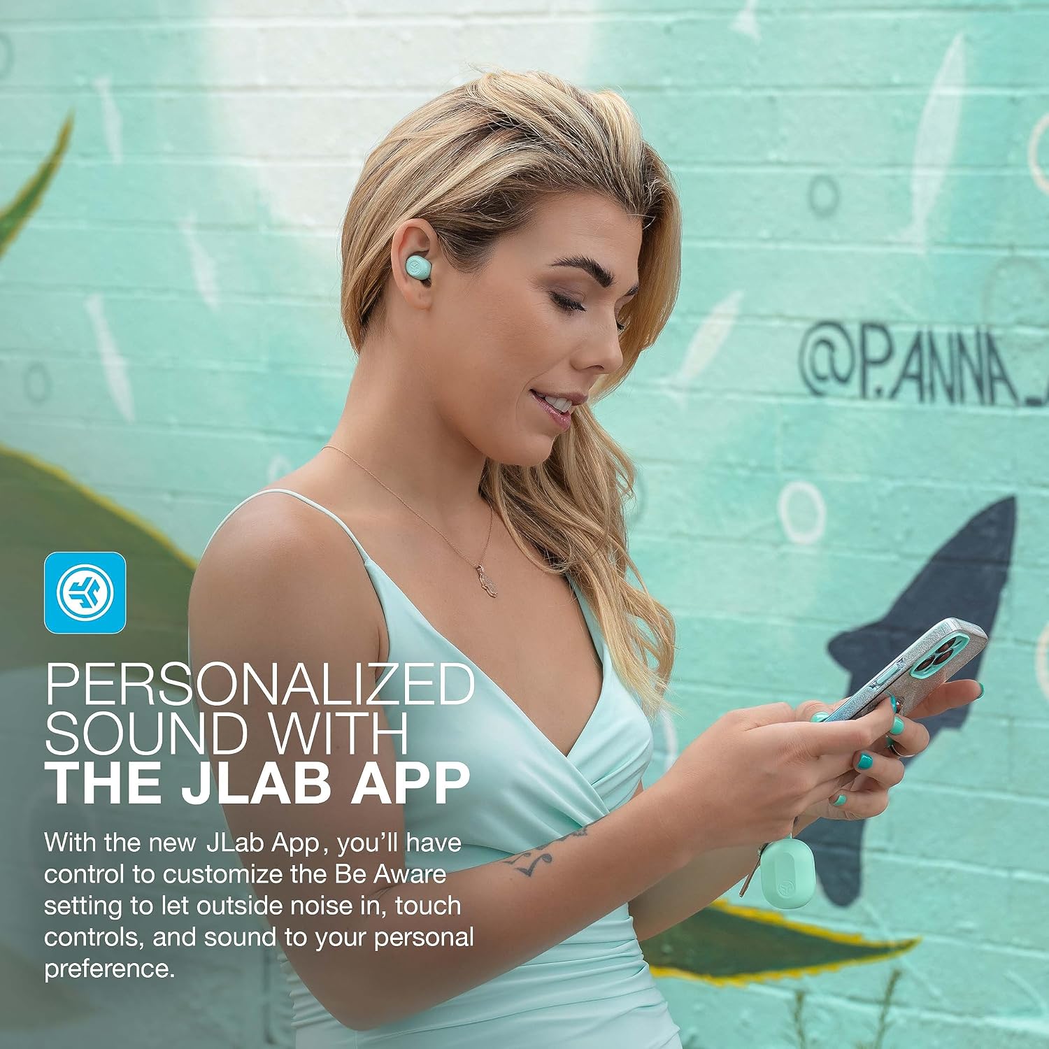 AUDÍFONOS TRUE WIRELESS JLAB JBUDS MINI BLUETOOTH MULTIPOINT MENTA - 5
