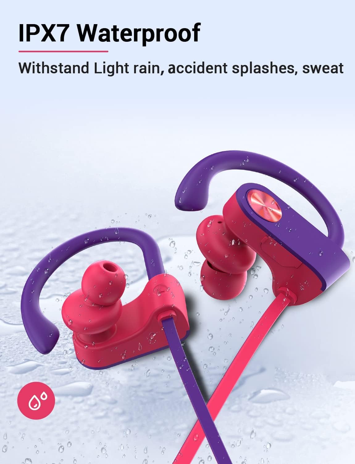 AUDÍFONOS IN-EAR STIIVE BLUETOOTH 5.3 SPORT WATERPROOF IPX7 - 5