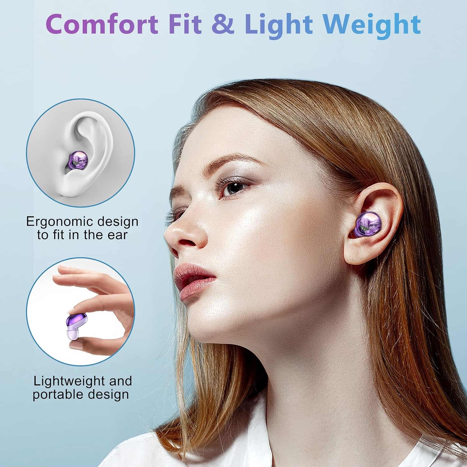 AUDÍFONOS INALÁMBRICOS ELOVEN TRUE WIRELESS BLUETOOTH CON CANCELACIÓN DE RUIDO Y SONIDO ESTÉREO - 2