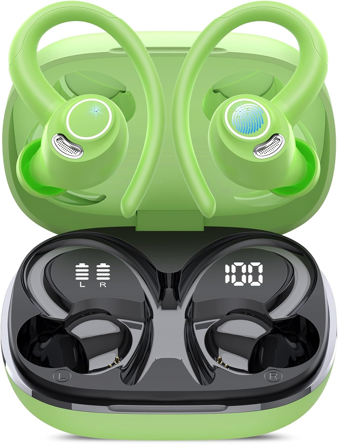 AUDÍFONOS INALÁMBRICOS JESEBANG YT18 BLUETOOTH 5.4 DEPORTIVOS IPX7 - 1