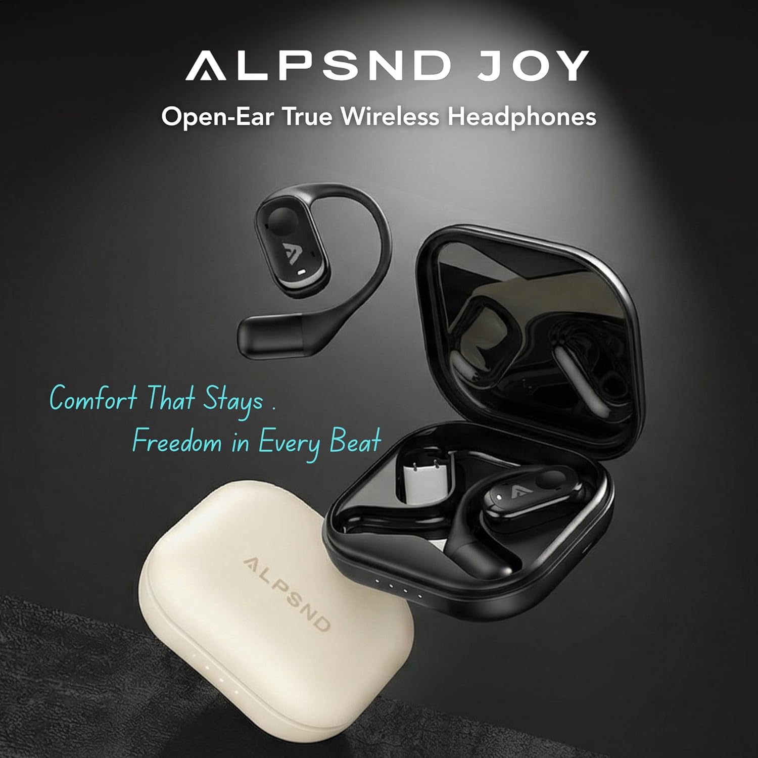 AUDÍFONOS INALÁMBRICOS ALPSND JOY OPEN-EAR BLUETOOTH 5.4 - 2