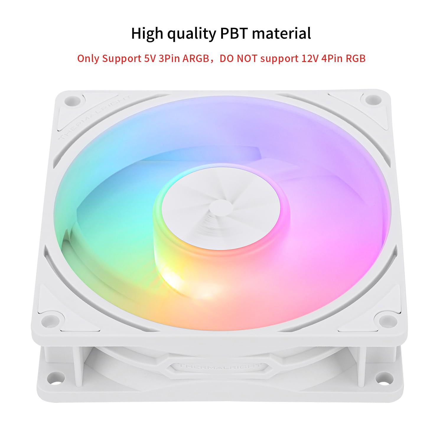 COOLER PARA CPU THERMALRIGHT TL-P9W-S 92MM BLANCO ARGB 2200RPM - 4