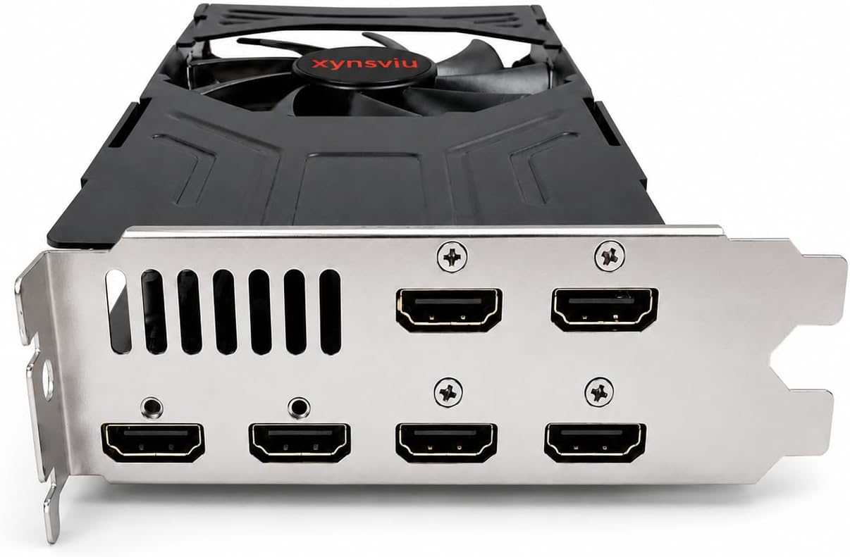 TARJETA DE VIDEO XYNSVIU RADEON R7 350 2GB GDDR5 6 HDMI - 1
