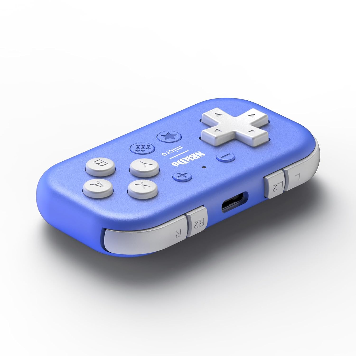 CONTROL BLUETOOTH 8BITDO MICRO AZUL PARA SWITCH, ANDROID Y RASPBERRY PI - 2