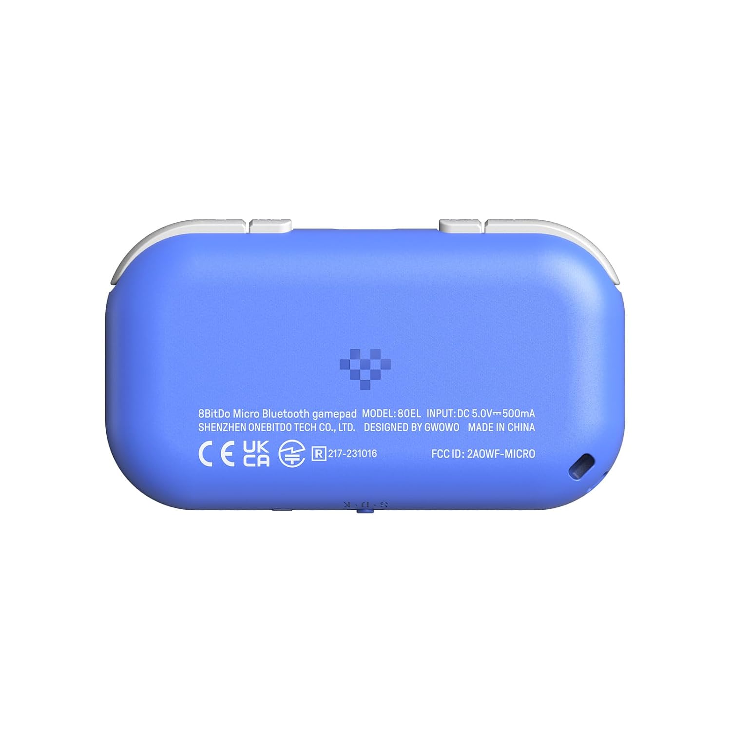 CONTROL BLUETOOTH 8BITDO MICRO AZUL PARA SWITCH, ANDROID Y RASPBERRY PI - 5