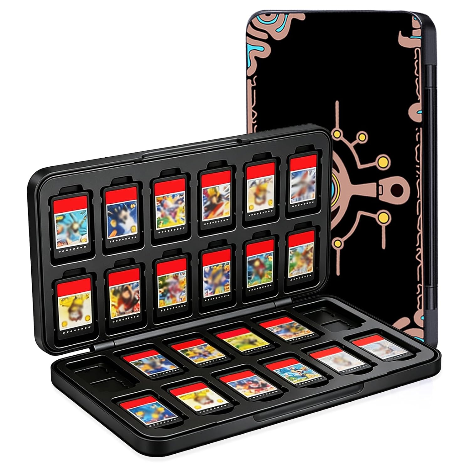 ESTUCHE PARA JUEGOS NINTENDO SWITCH SUNMIKE SPACE BLACK - 1