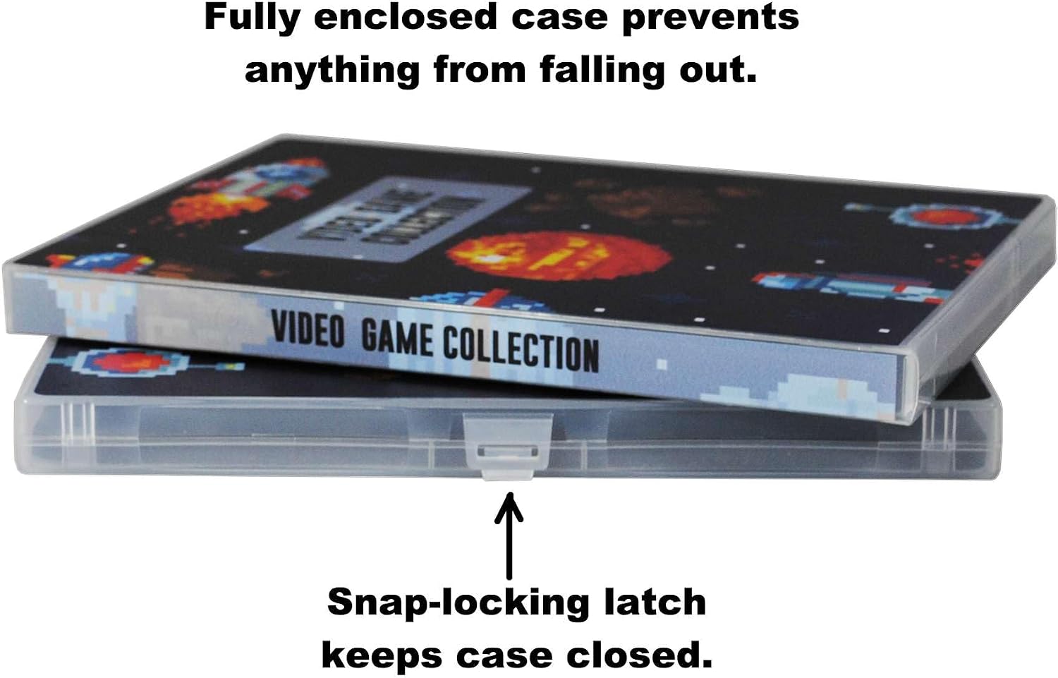 ESTUCHE PARA JUEGOS UNIKEEP NINTENDO SWITCH 60 CARTUCHOS ESPACIO - 3