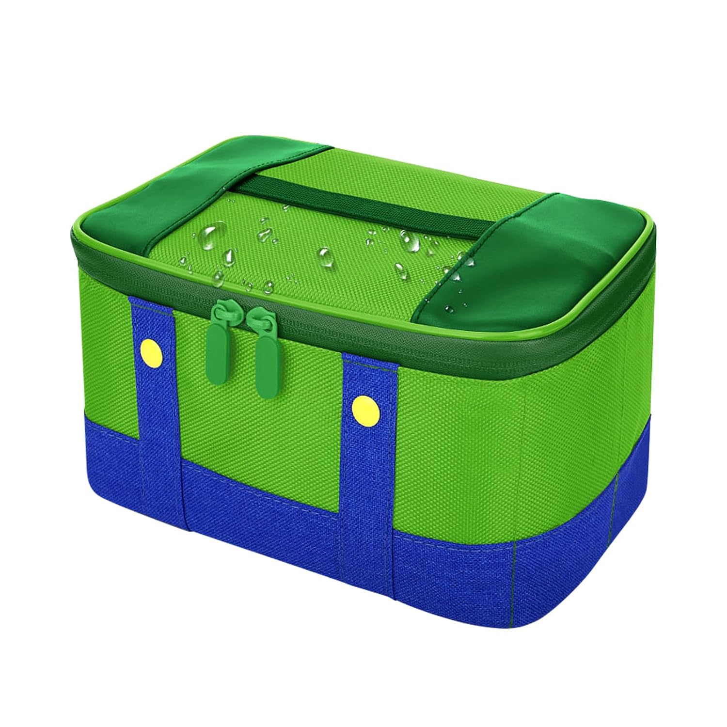 ESTUCHE PARA NINTENDO SWITCH VADAXX VERDE IMPERMEABLE Y PORTÁTIL - 1