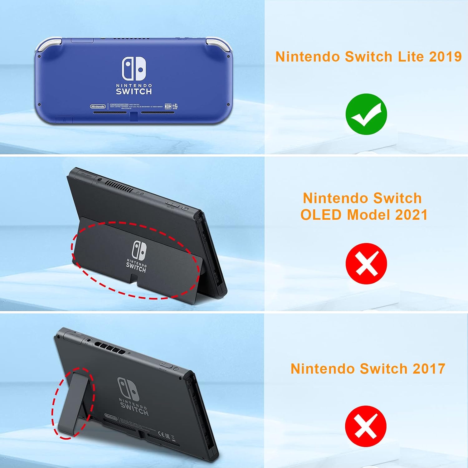 ESTUCHE RÍGIDO FINTIE PARA NINTENDO SWITCH LITE 2019 LILA - 2
