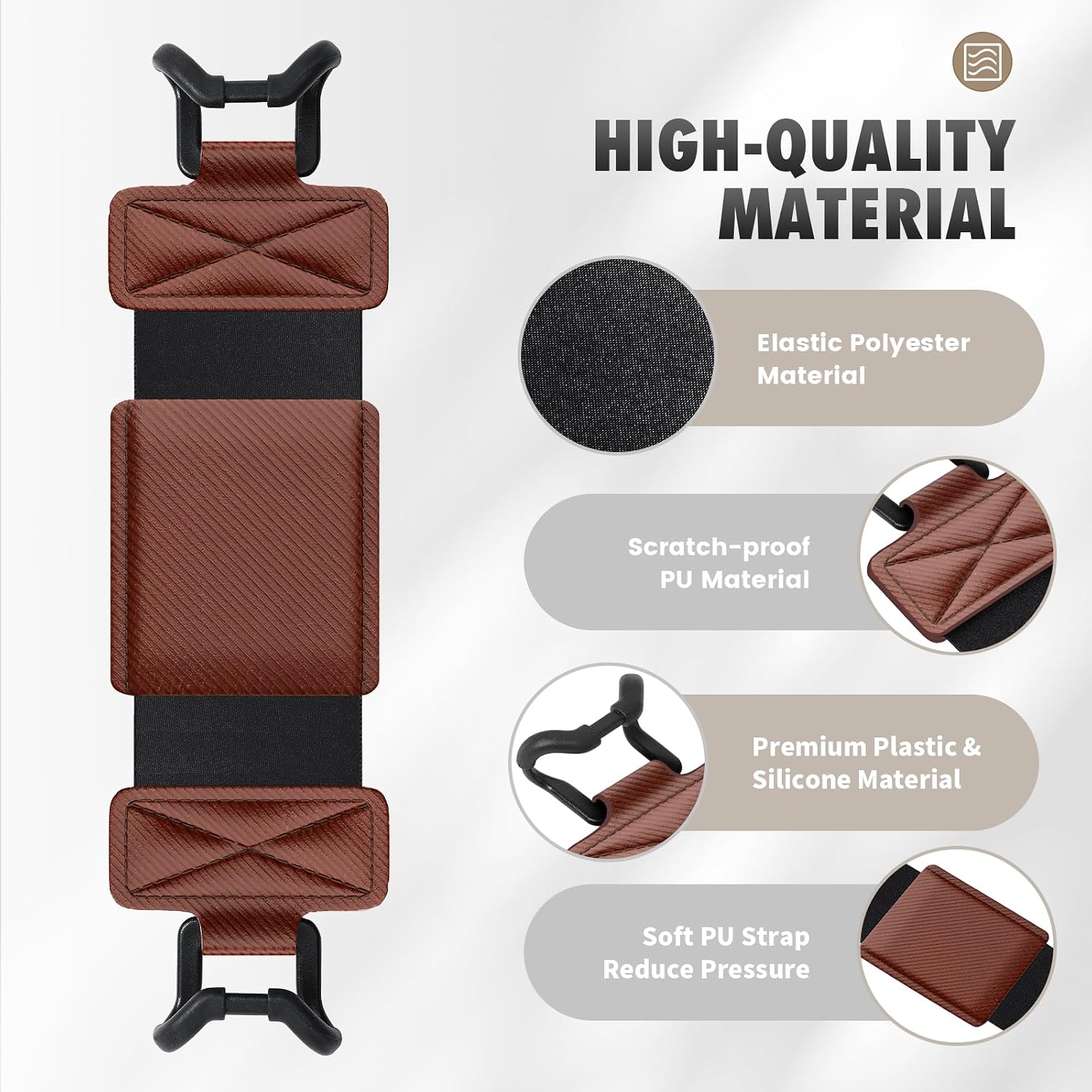 CORREA DE MANO MOKO PARA TABLETS Y EREADERS 6-8 PULGADAS NEGRA - 3