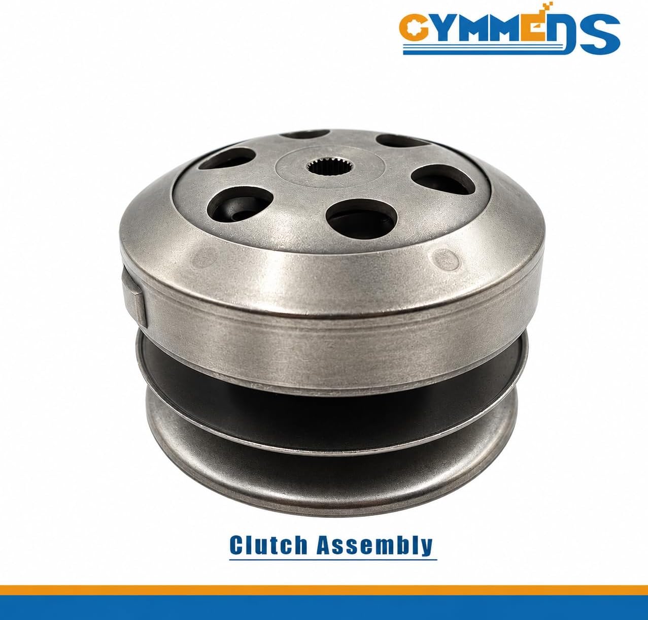 KIT DE EMBRAGUE PARA MOTOR GY6 50CC CON CORREA 669 GYMMEDS - 2