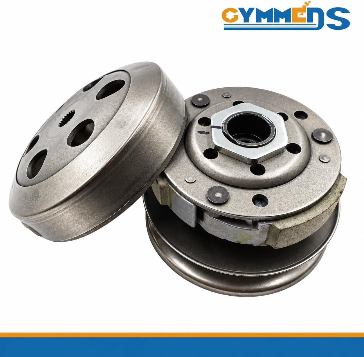 KIT DE EMBRAGUE PARA MOTOR GY6 50CC CON CORREA 669 GYMMEDS - 3