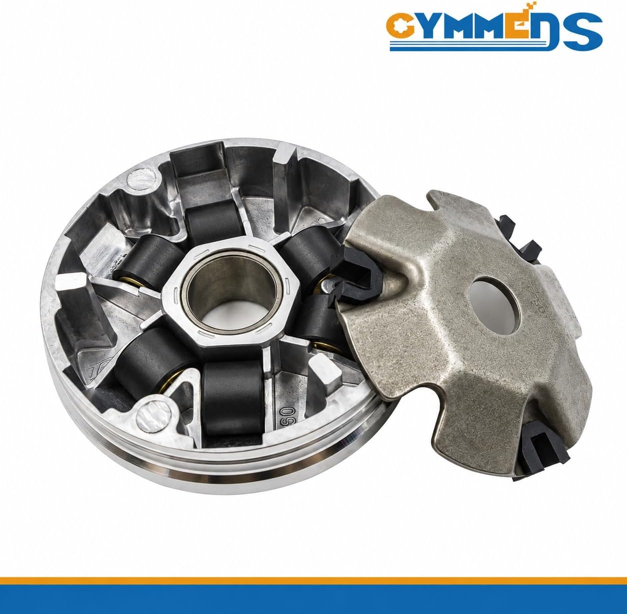 KIT DE EMBRAGUE PARA MOTOR GY6 50CC CON CORREA 669 GYMMEDS - 5