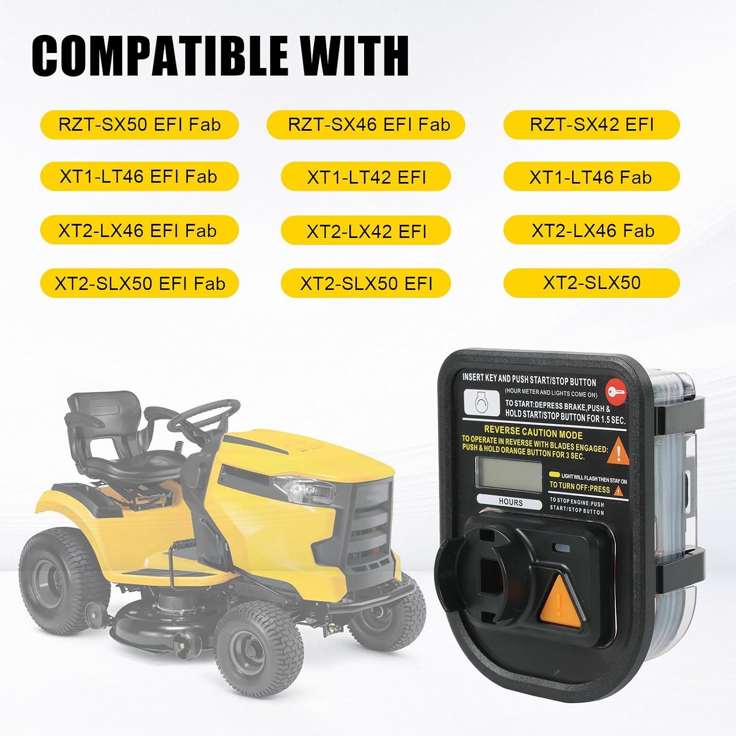 MÓDULO DE HORAS DE SERVICIO RIMAMOKA COMPATIBLE CON TRACTORES XT1 XT2 LT42 LX46 SLX50 - 4