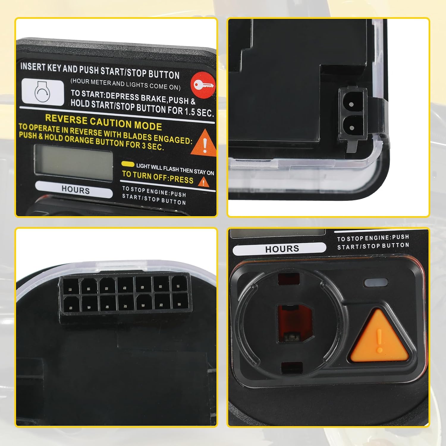 MÓDULO DE HORAS DE SERVICIO RIMAMOKA COMPATIBLE CON TRACTORES XT1 XT2 LT42 LX46 SLX50 - 5