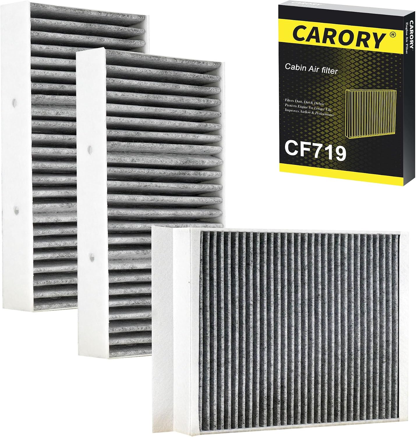 FILTRO DE HABITÁCULO CARORY CON CARBÓN ACTIVADO PARA MERCEDES BENZ GLE350 2016-2018 Y OTROS MODELOS - 1