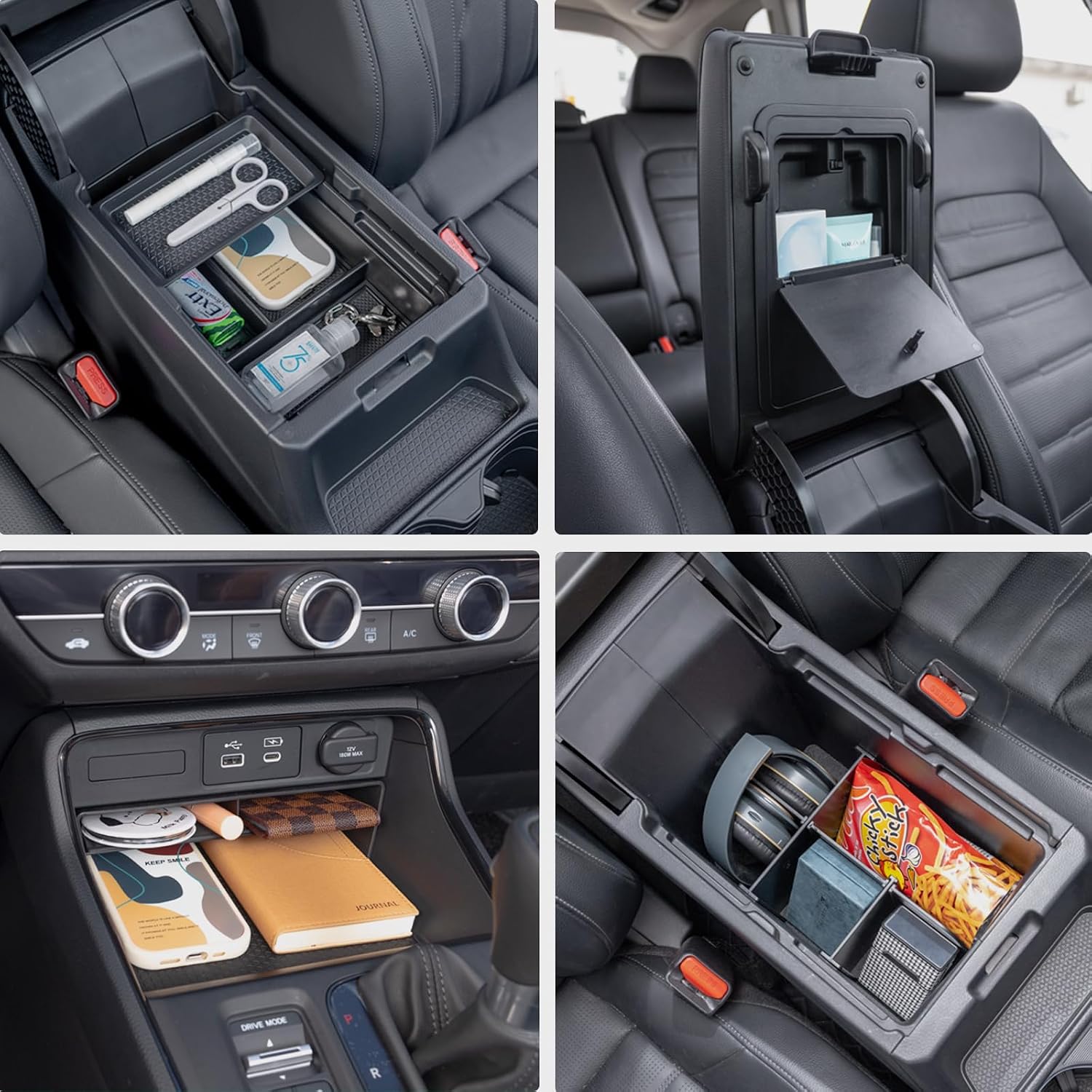 ORGANIZADOR PARA CONSOLA CENTRAL PIMCAR 4 PIEZAS PARA HONDA CRV 2023-2026 - 2