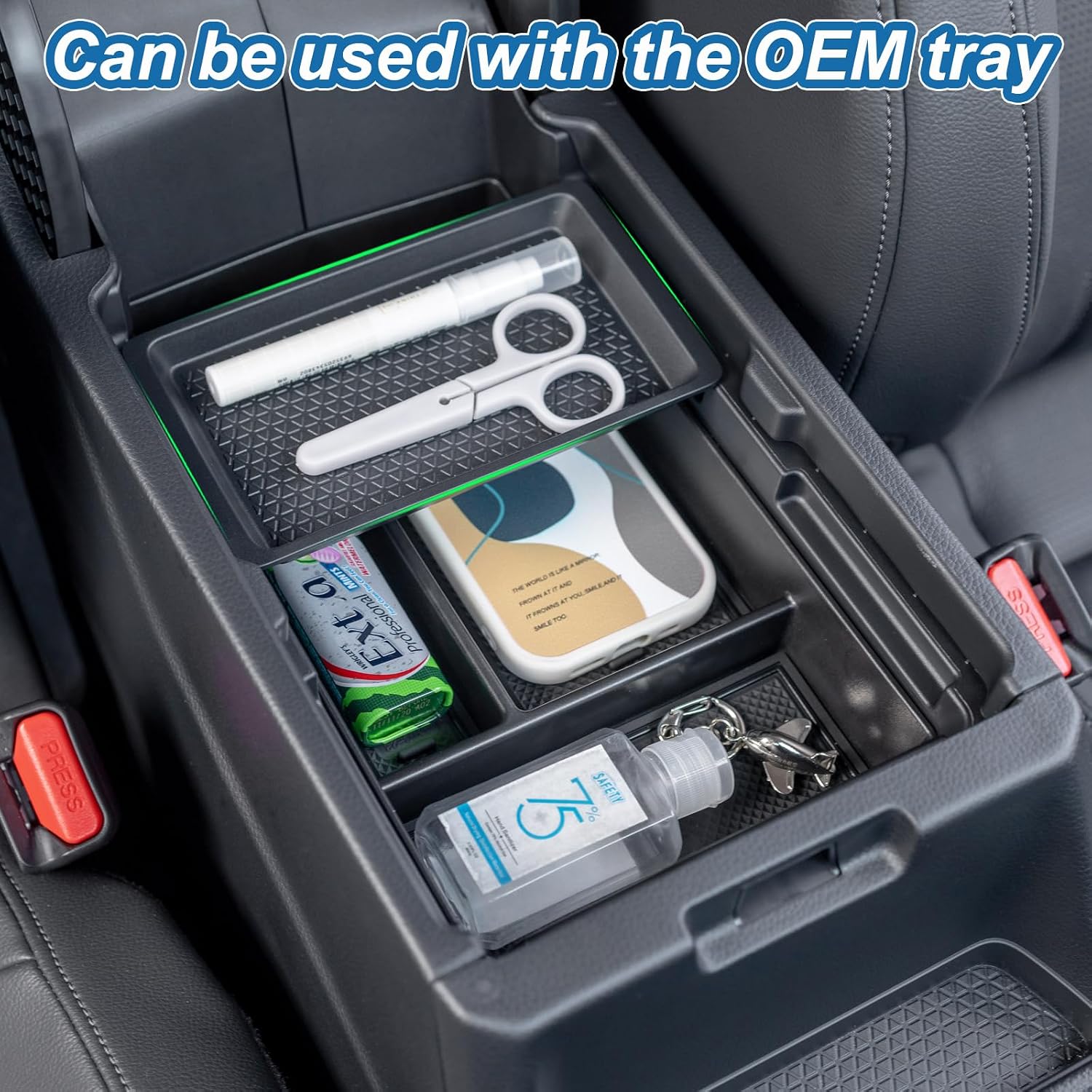ORGANIZADOR PARA CONSOLA CENTRAL PIMCAR 4 PIEZAS PARA HONDA CRV 2023-2026 - 3