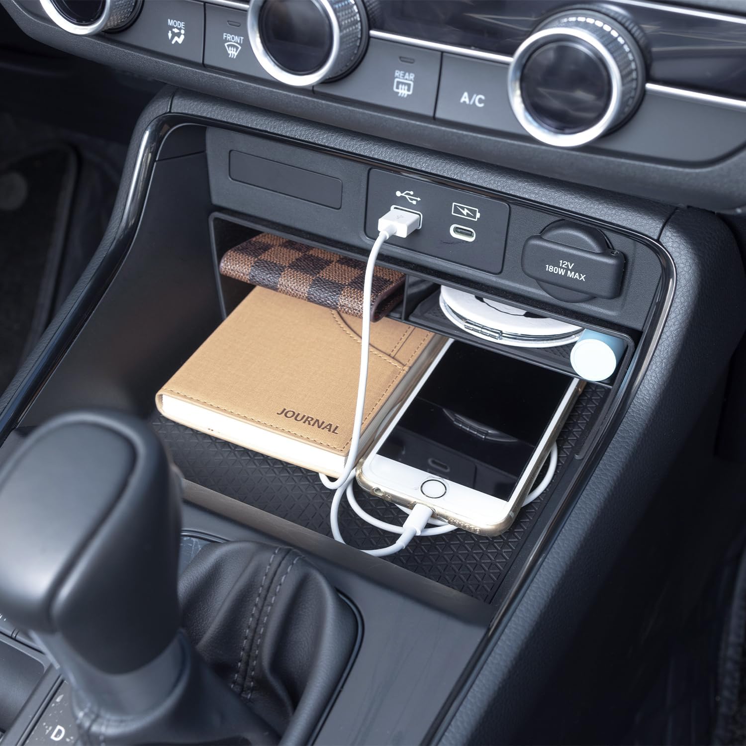 ORGANIZADOR PARA CONSOLA CENTRAL PIMCAR 2 PIEZAS PARA HONDA CR-V 2023-2026 - 3