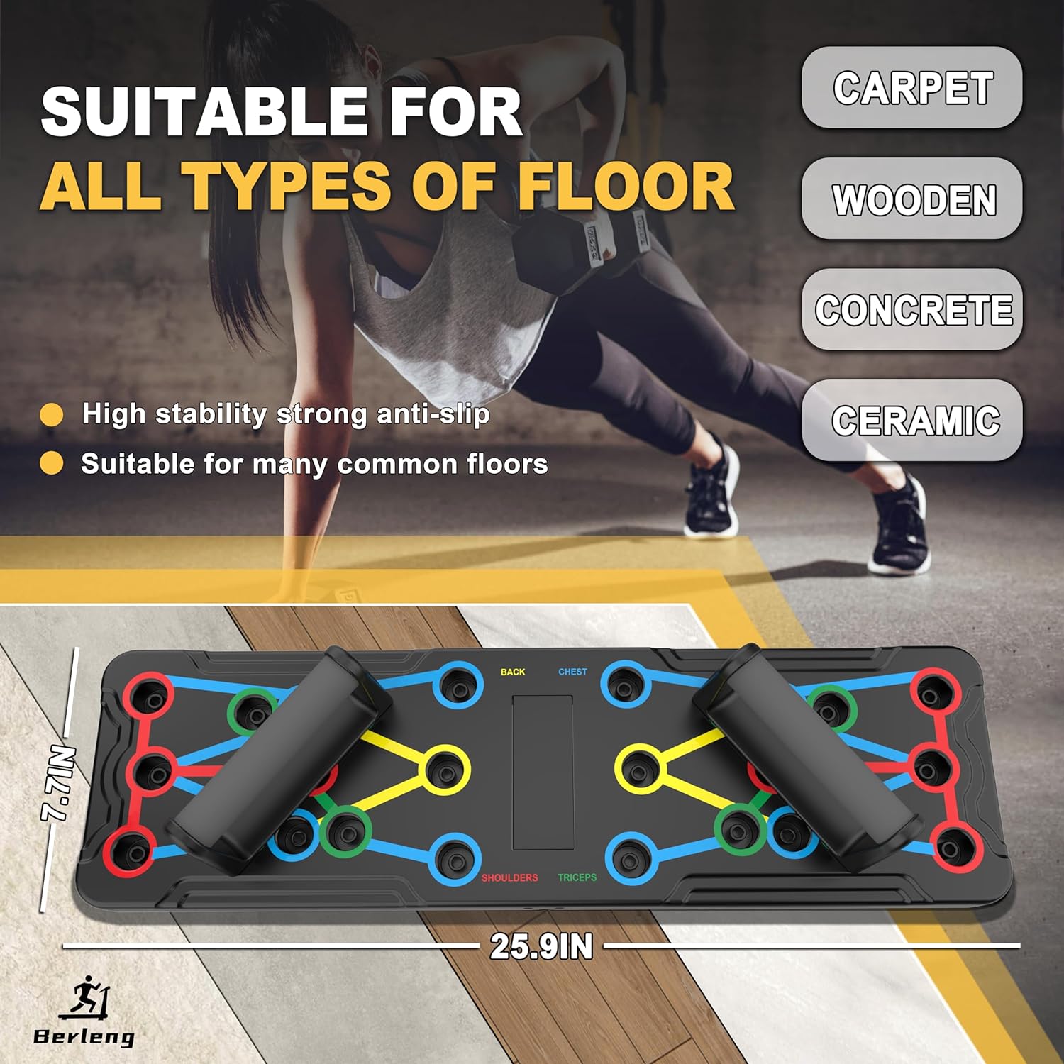 TABLA DE FLEXIONES PLEGABLE IUT 30 EN 1 - 3