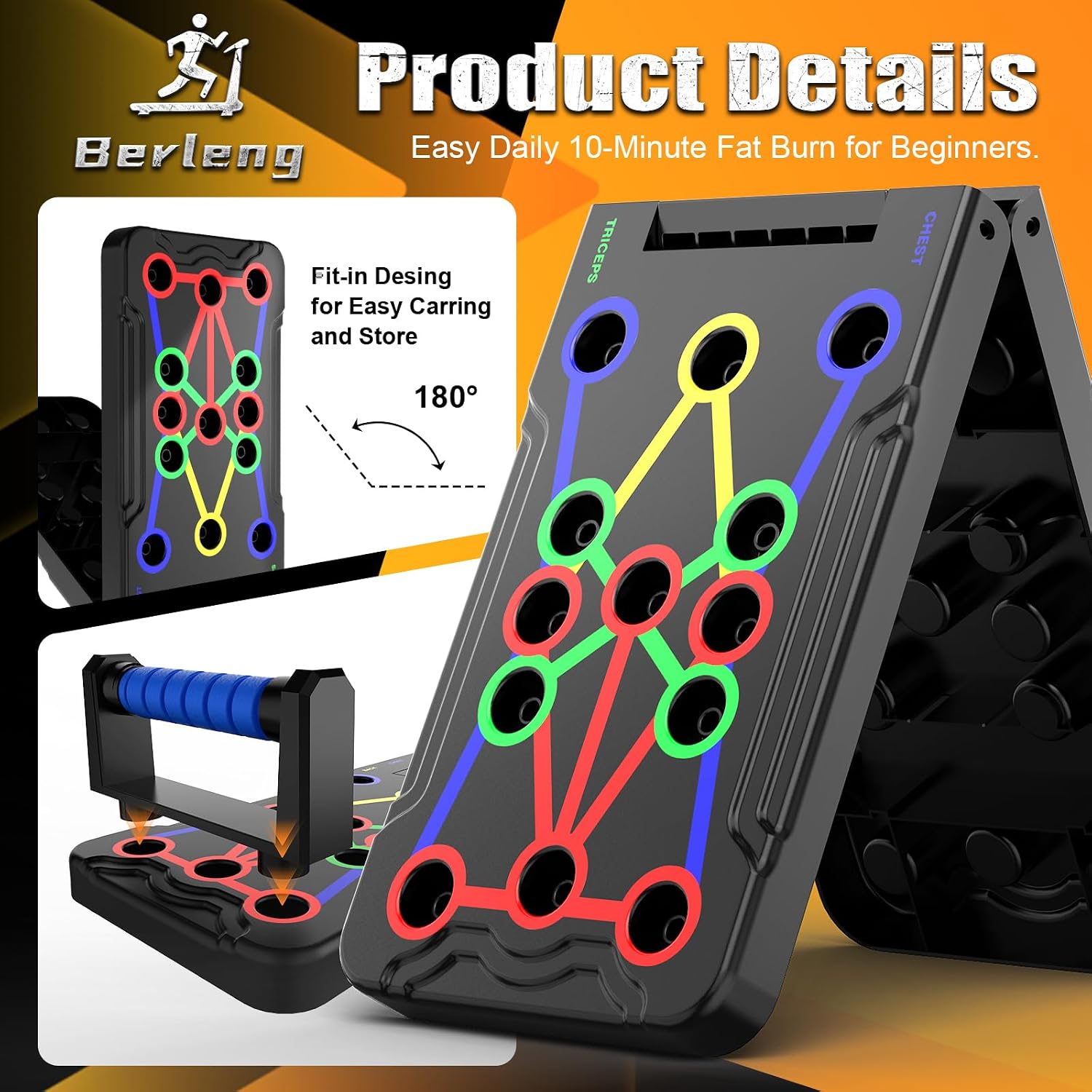 TABLA DE FLEXIONES PLEGABLE IUT 30 EN 1 - 5