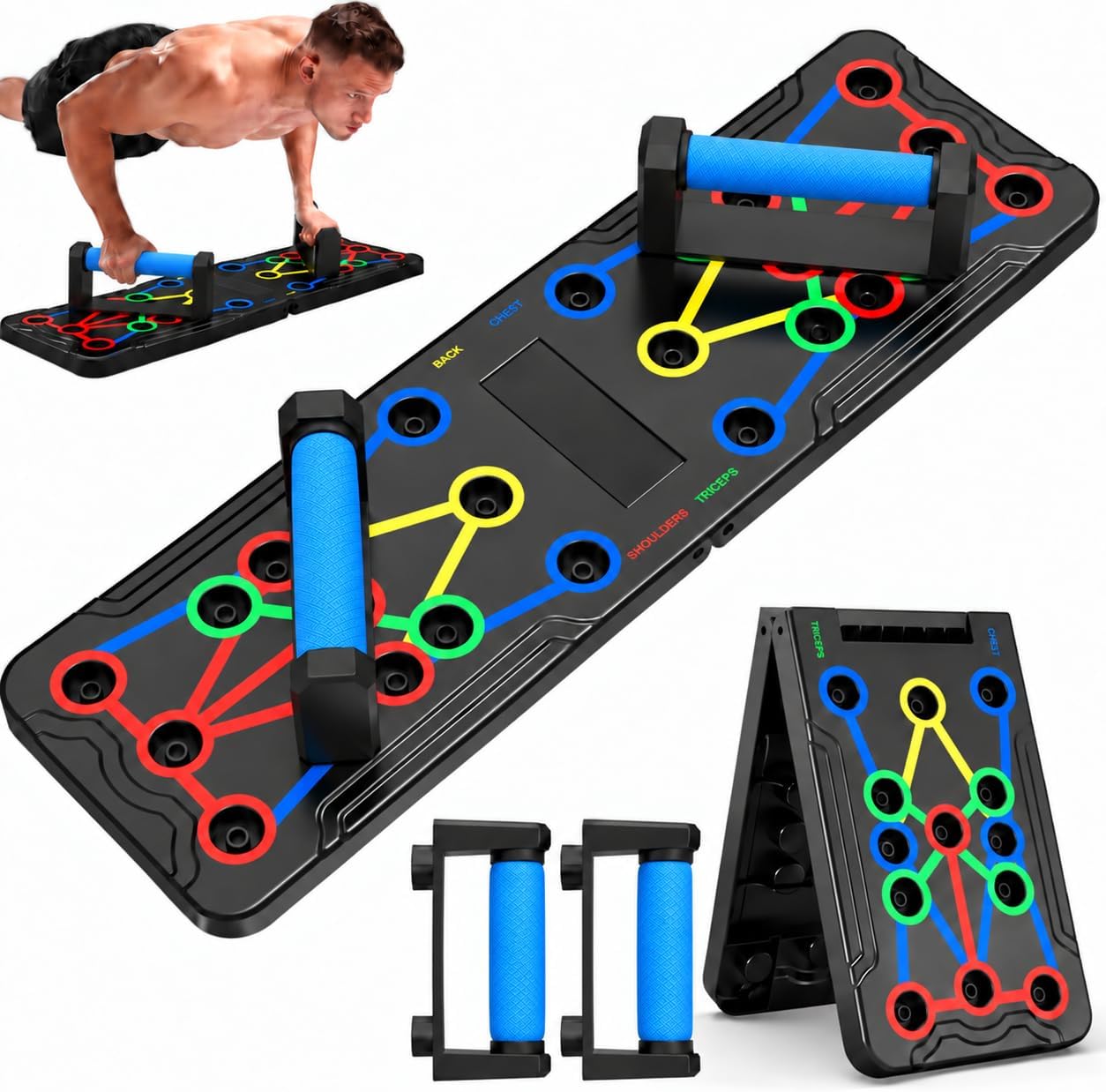 TABLA DE FLEXIONES IUT PLEGABLE 30 EN 1 - 1