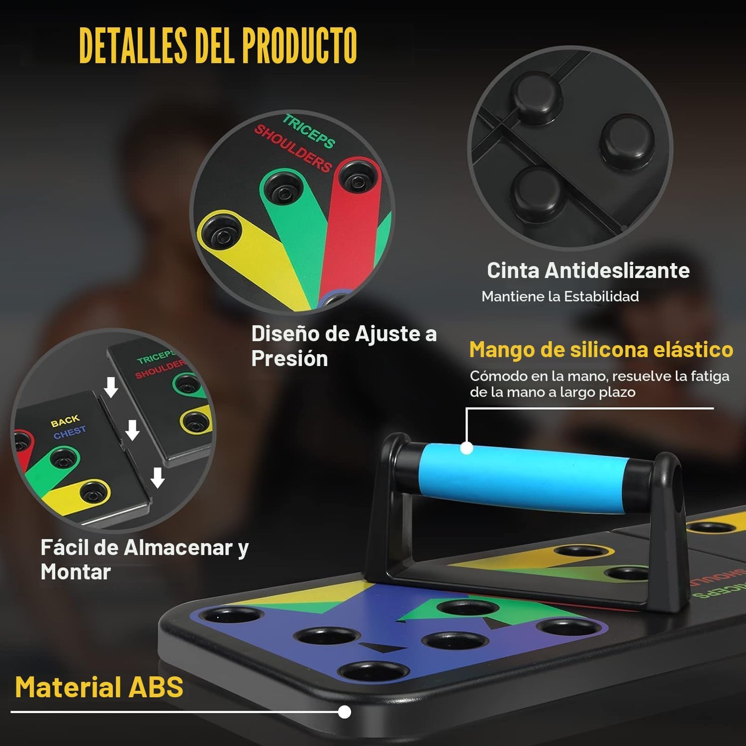 TABLA DE FLEXIONES PLEGABLE IUT 30 EN 1 PORTÁTIL - 3