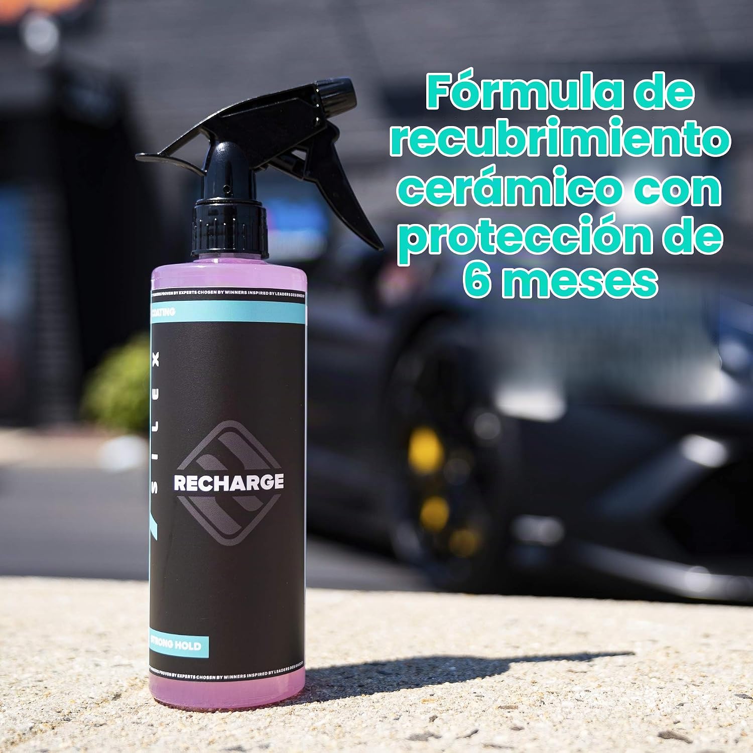 SPRAY CERÁMICO PARA AUTO HYDROSILEX RECHARGE 8OZ - 3