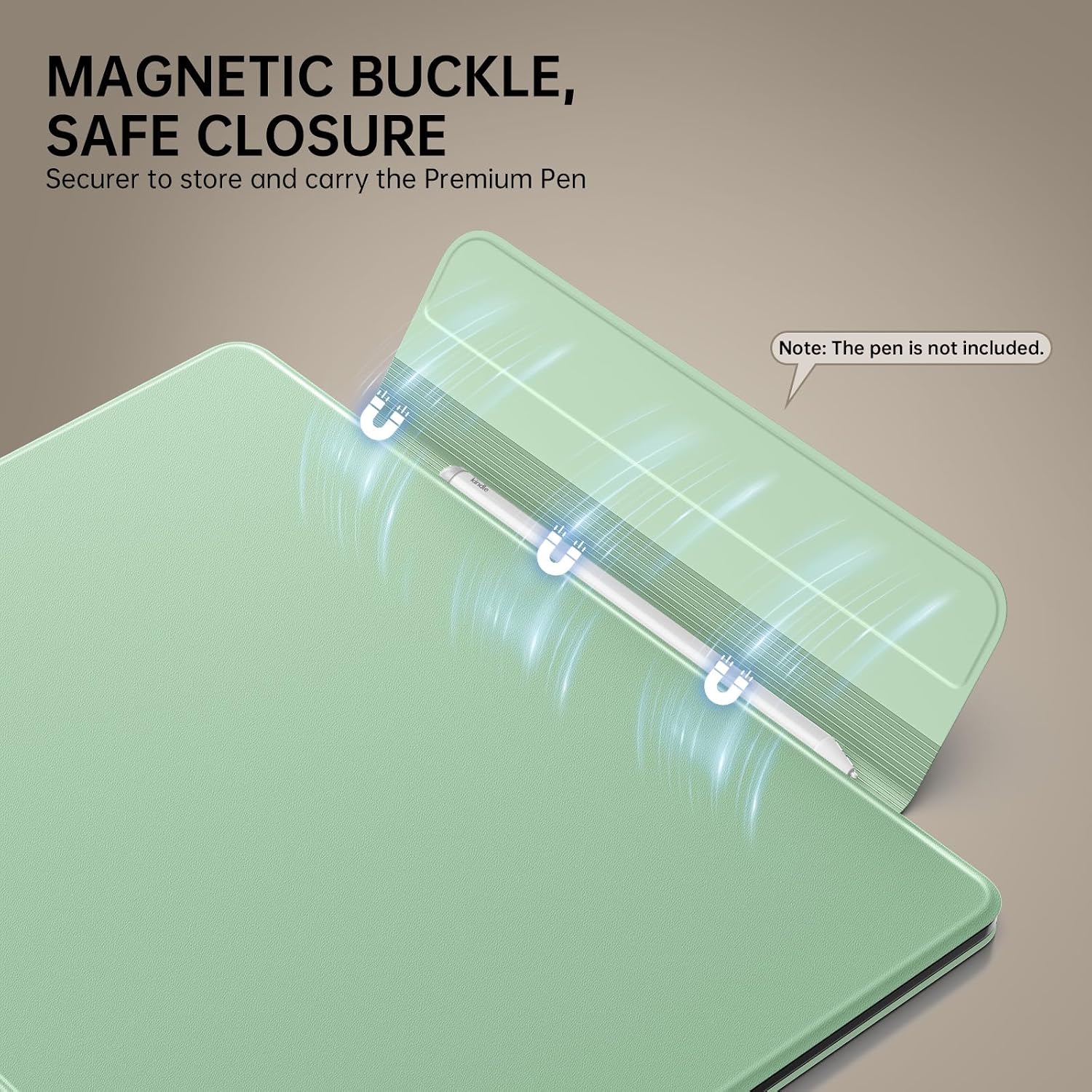 ESTUCHE MOKO PARA KINDLE SCRIBE 11' 3RA GEN Y COLORSOFT 1RA GEN VERDE - 4