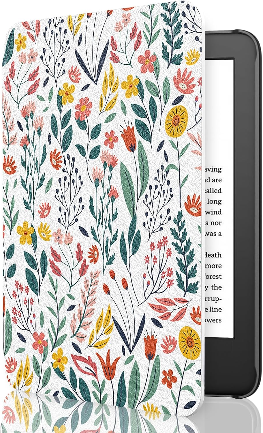 ESTUCHE MOKO PARA KINDLE BASIC 6' 11ª GENERACIÓN 2024/2022 FLORES - 1