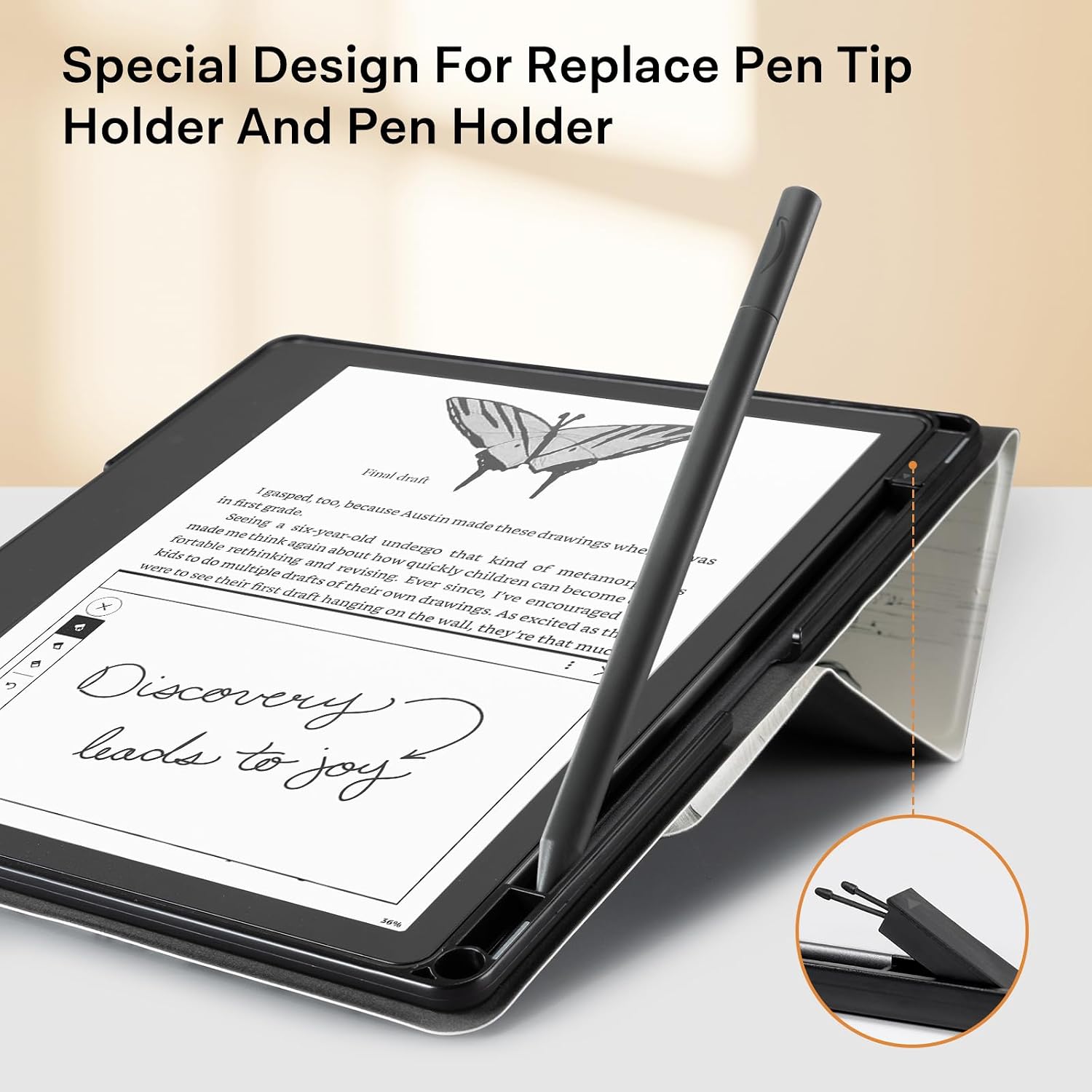 ESTUCHE COBAK STAND PARA KINDLE SCRIBE 10.2 PULGADAS 2022/2024 - 3