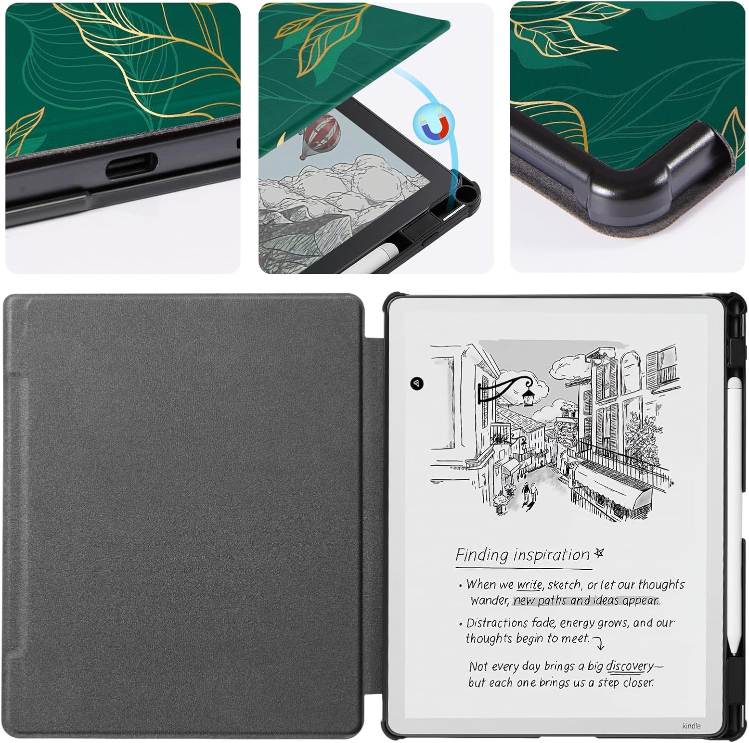 ESTUCHE COBAK PARA KINDLE SCRIBE 11' 3RA GENERACIÓN 2025 COLORSOFT PU LEATHER - 5