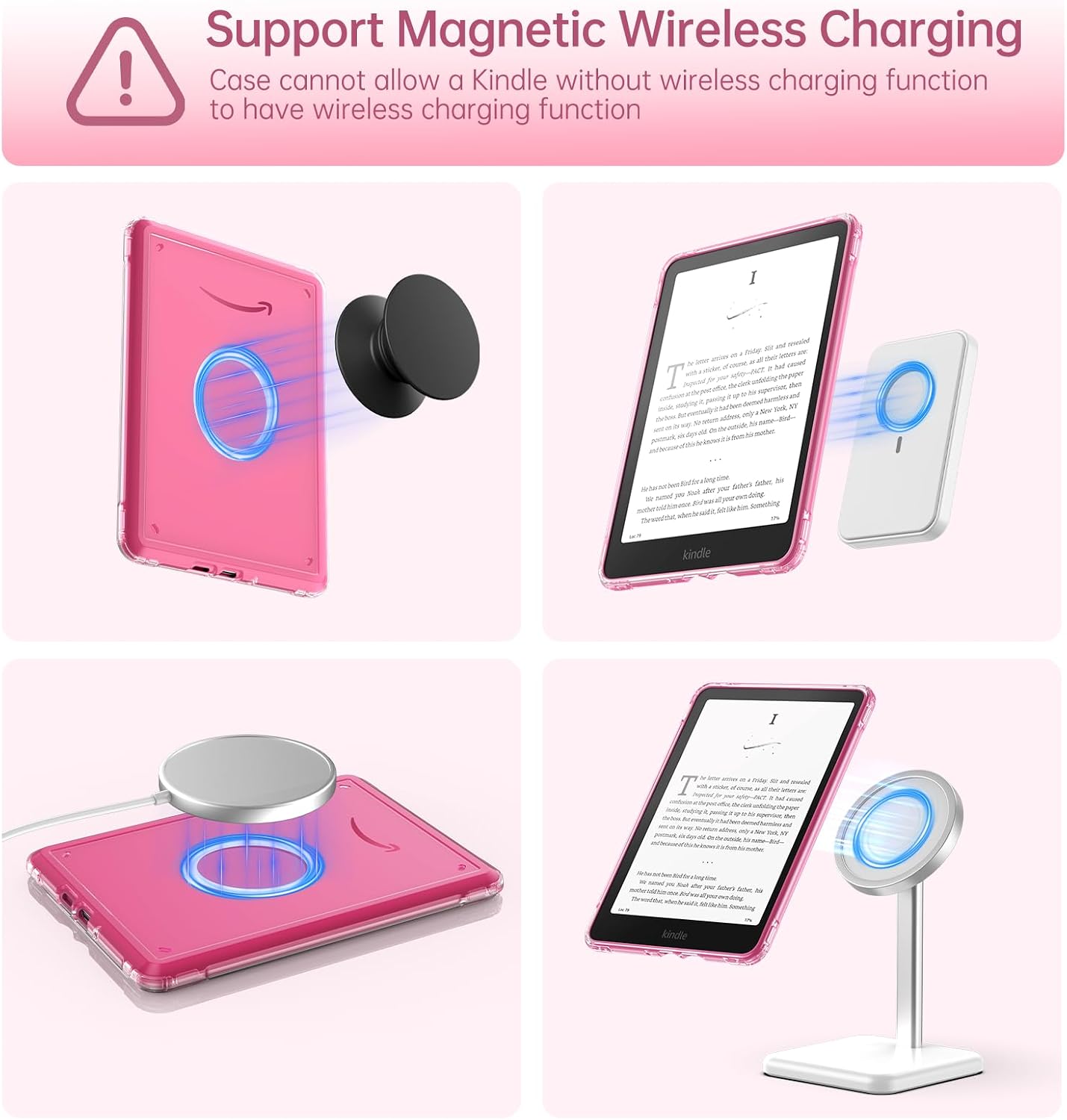 ESTUCHE MOKO GIRATORIO 360° PARA KINDLE PAPERWHITE 7' 12ª GEN 2024 Y COLORSOFT - 5