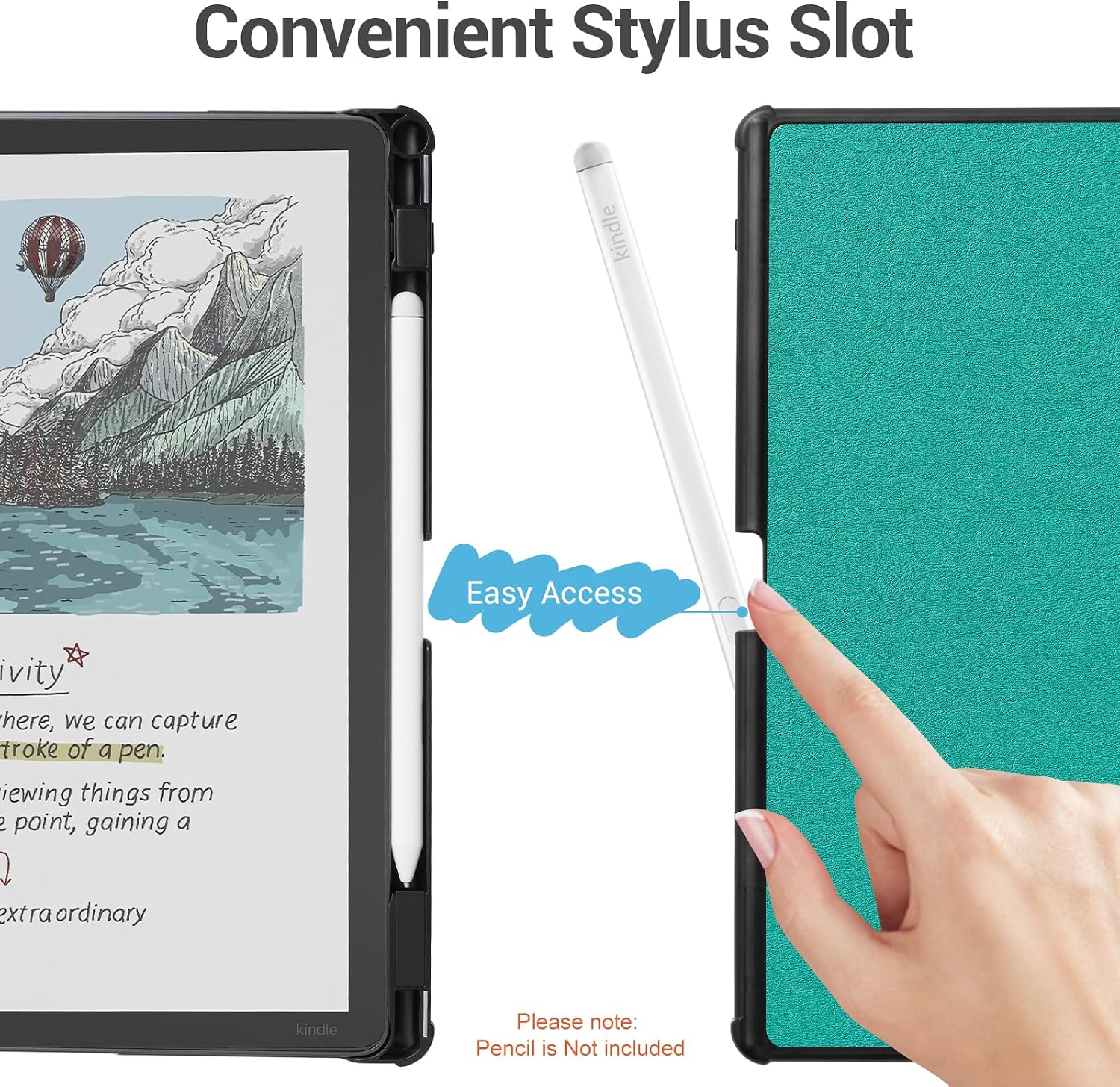ESTUCHE COBAK PARA KINDLE SCRIBE 11' 3RA GENERACIÓN 2025 COLORSOFT PU LEATHER - 3