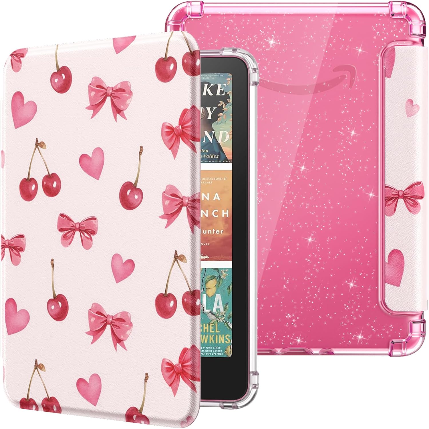 ESTUCHE MOKO PARA KINDLE PAPERWHITE 7' 12ª GEN Y COLORSOFT 2024 CHERRY BOW - 1