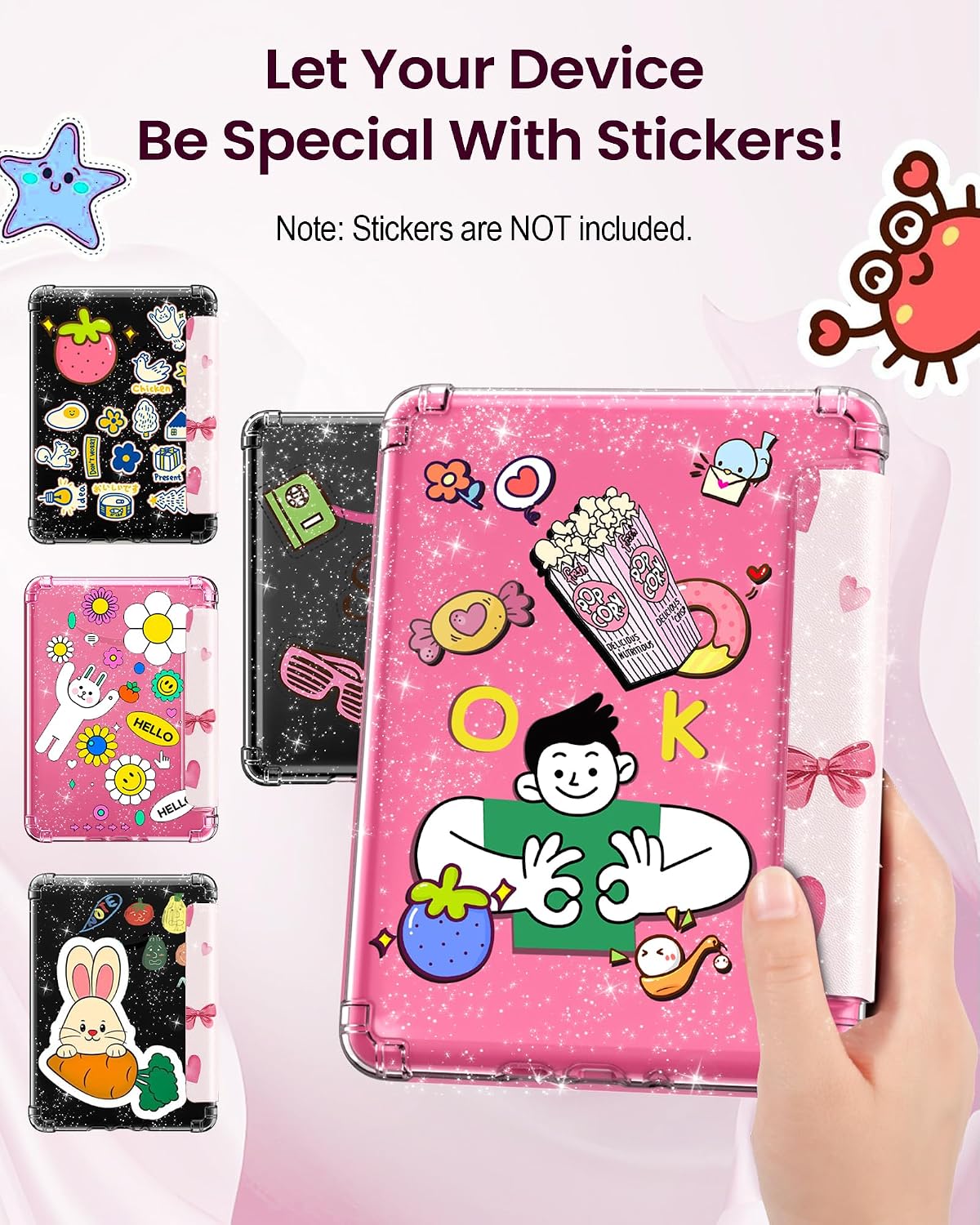 ESTUCHE MOKO PARA KINDLE PAPERWHITE 7' 12ª GEN Y COLORSOFT 2024 CHERRY BOW - 4