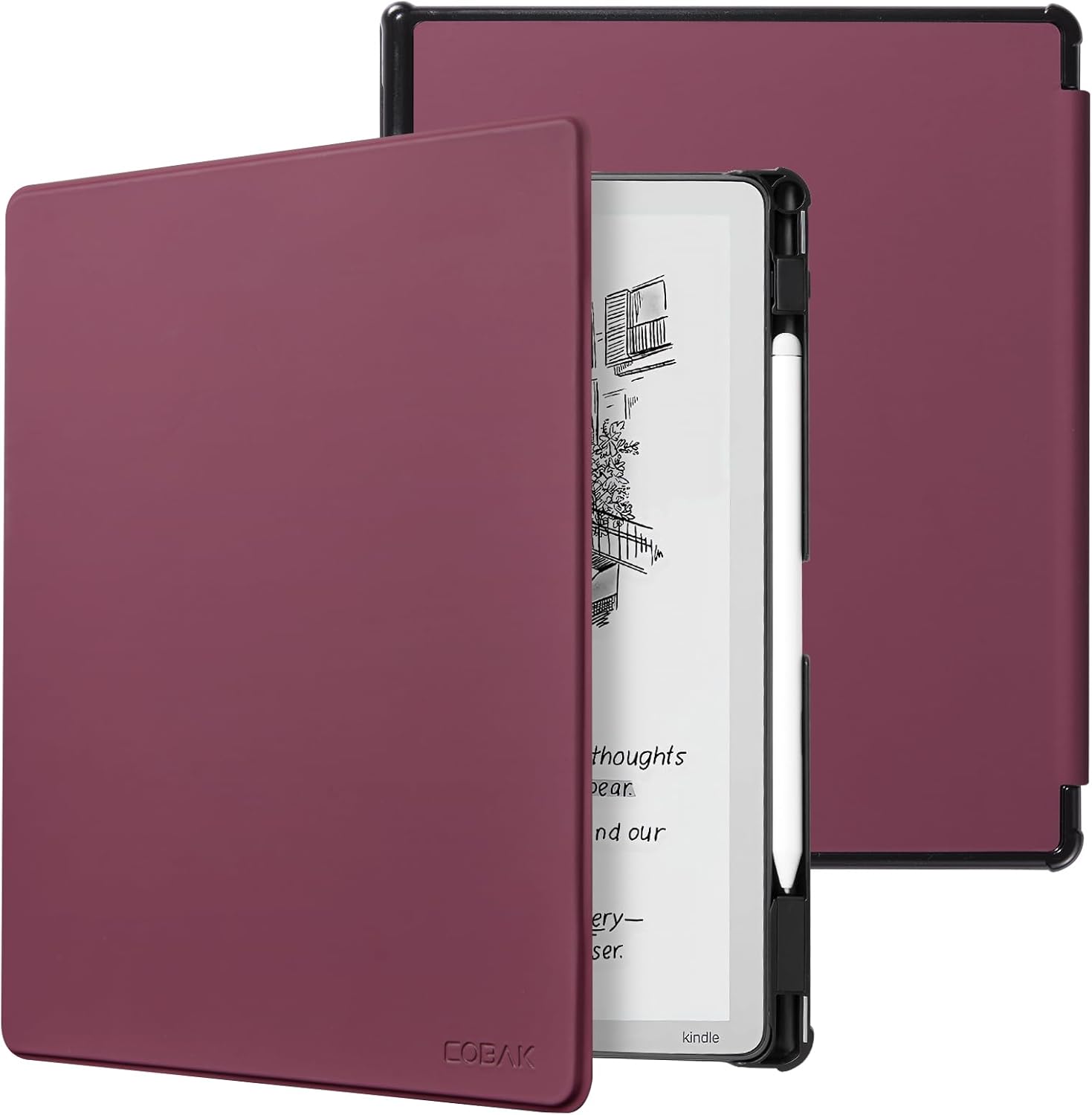 ESTUCHE COBAK PARA KINDLE SCRIBE 11' 3RA GENERACIÓN 2025 COLORSOFT PU LEATHER - 1