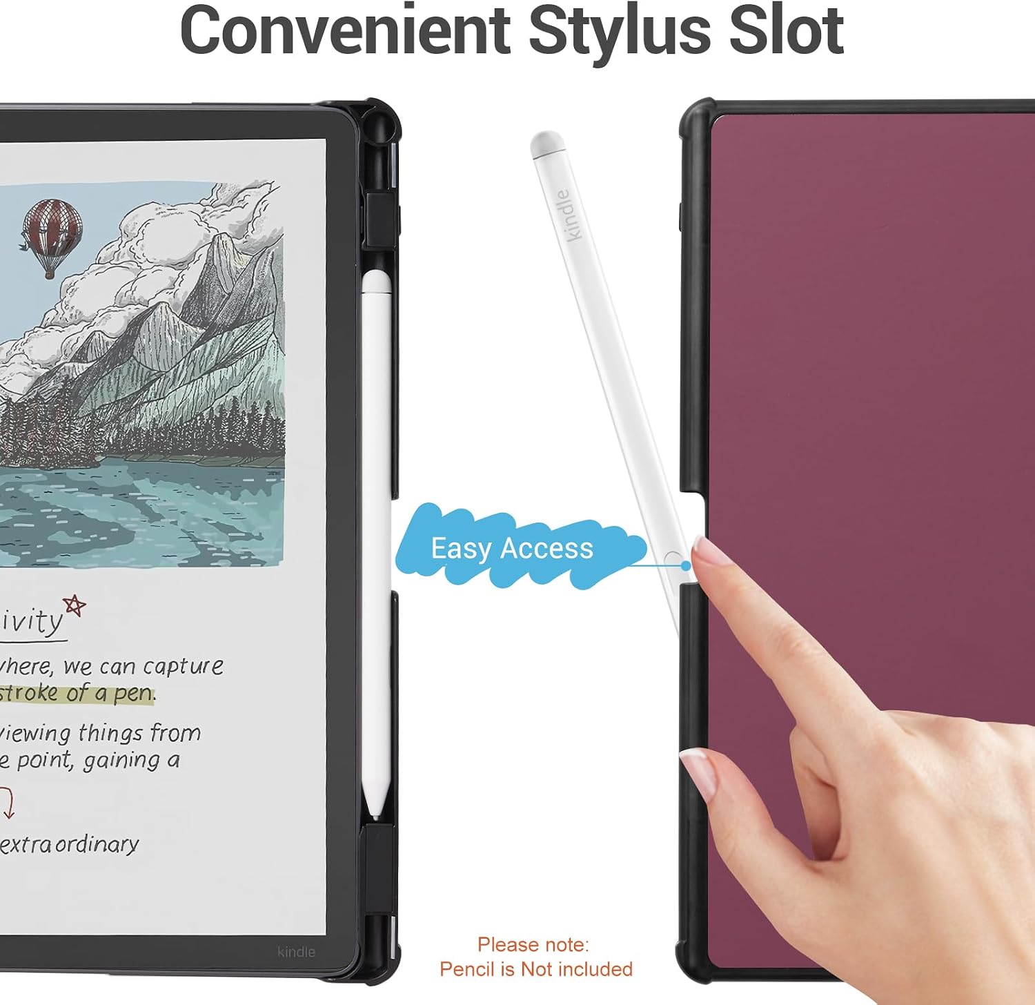 ESTUCHE COBAK PARA KINDLE SCRIBE 11' 3RA GENERACIÓN 2025 COLORSOFT PU LEATHER - 3