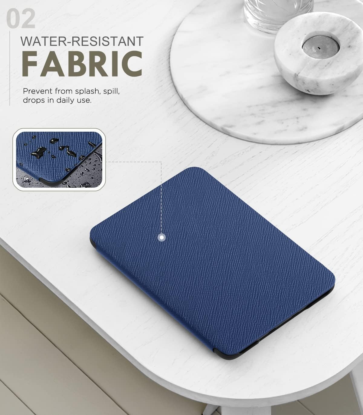 ESTUCHE MOKO PARA KINDLE BASIC 11ª GENERACIÓN 6 PULGADAS 2024/2022 INDIGO - 3