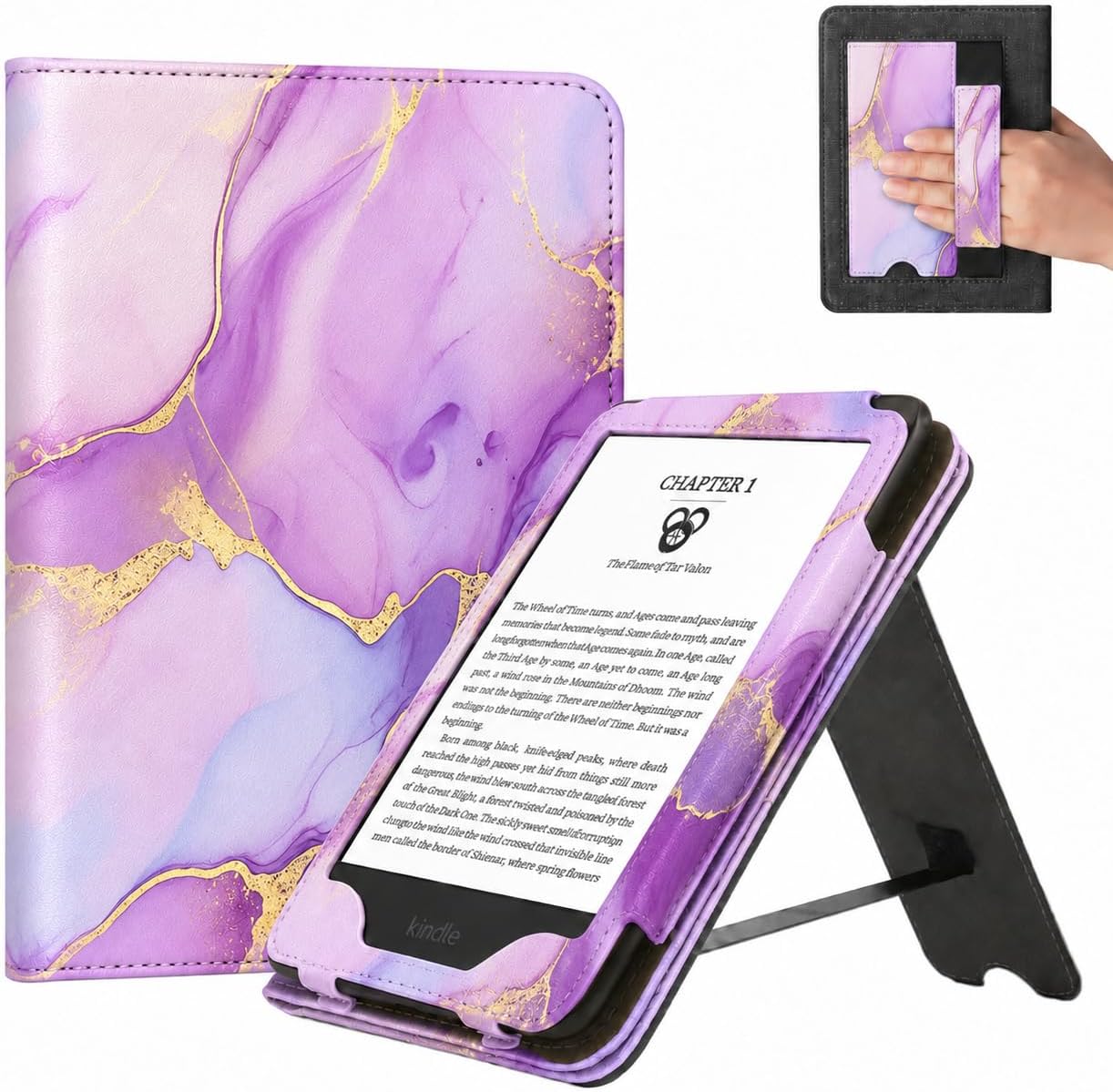 ESTUCHE COBAK CON SOPORTE PARA KINDLE 6 PULGADAS (2024 Y 2022, 11ª GENERACIÓN) - 3